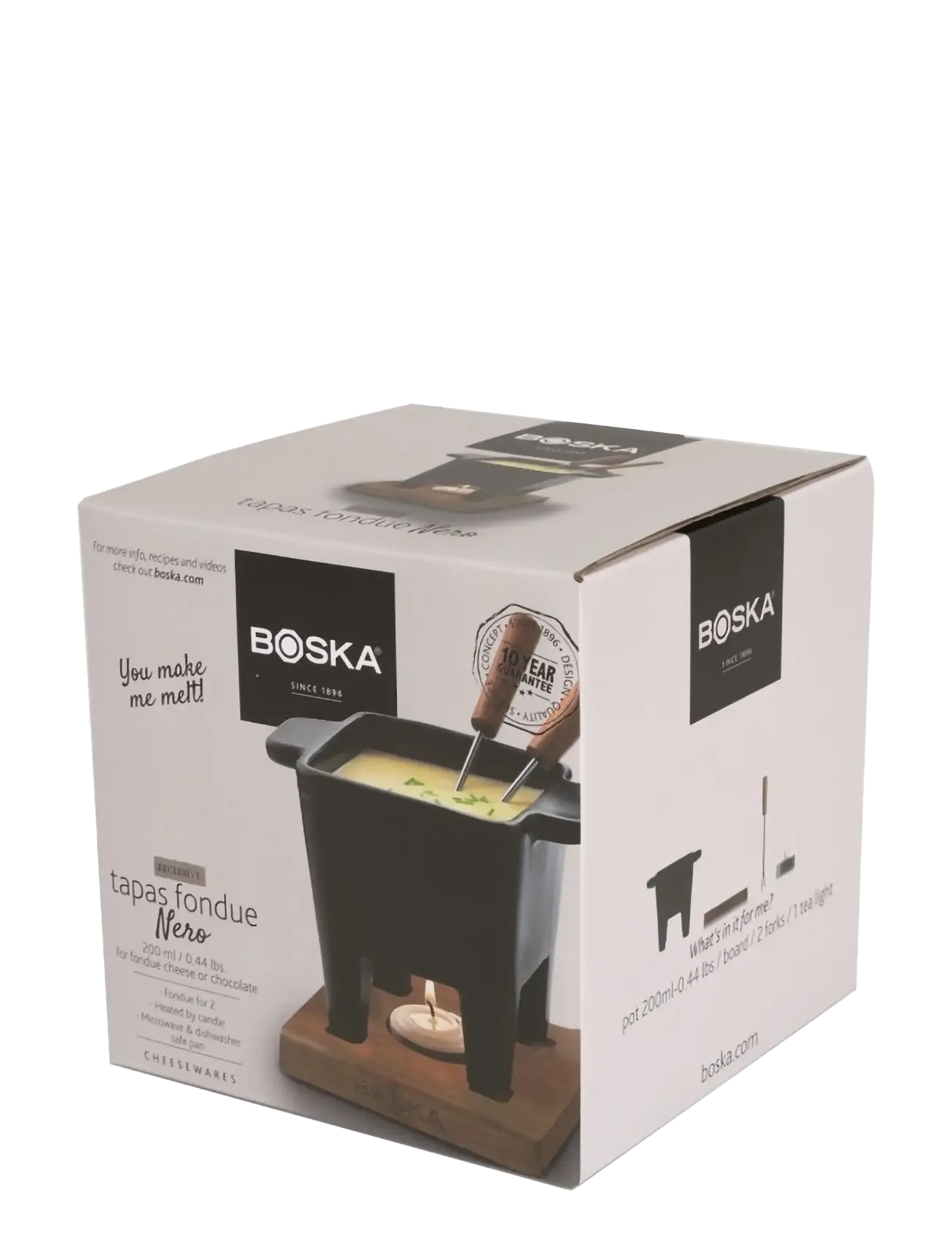 BOSKA - Tapas Fondue NERO BOSKA® - fondueset - black/brown/stainless - 2