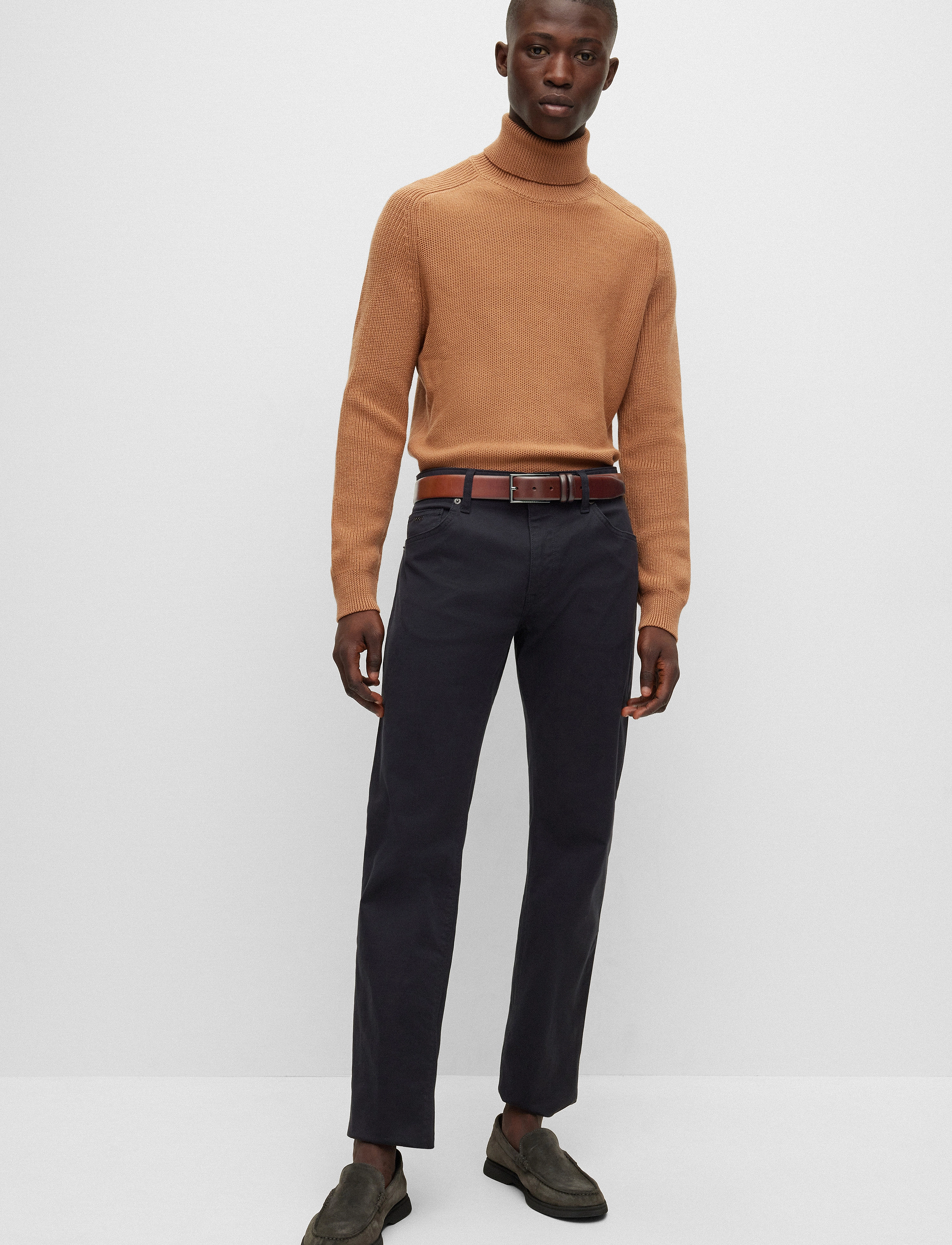 BOSS Carmello - Säsongens färger - MEDIUM BROWN / brown