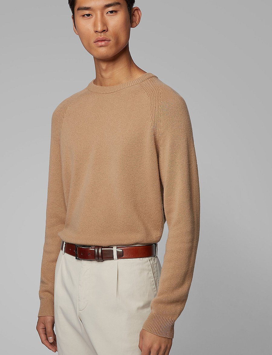 BOSS - Carmello - klassikalised vööd - medium brown - 5