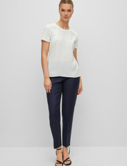 BOSS - Ilyna - short-sleeved blouses - open white - 2