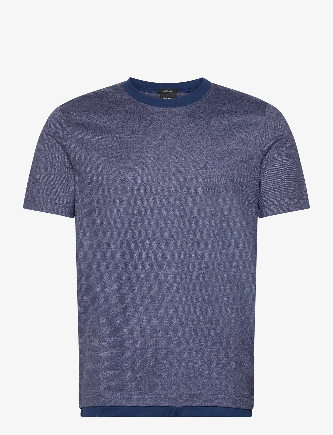 BOSS - Tessler 111 - short-sleeved t-shirts - navy - 0