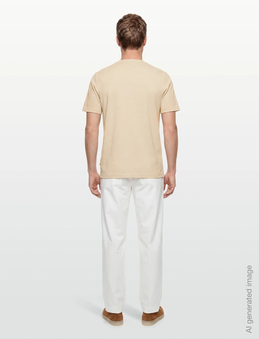BOSS - Tiburt 240 - t-krekli ar īsām piedurknēm - open white - 4