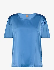 BOSS - Esandy - short-sleeved blouses - bright blue - 0