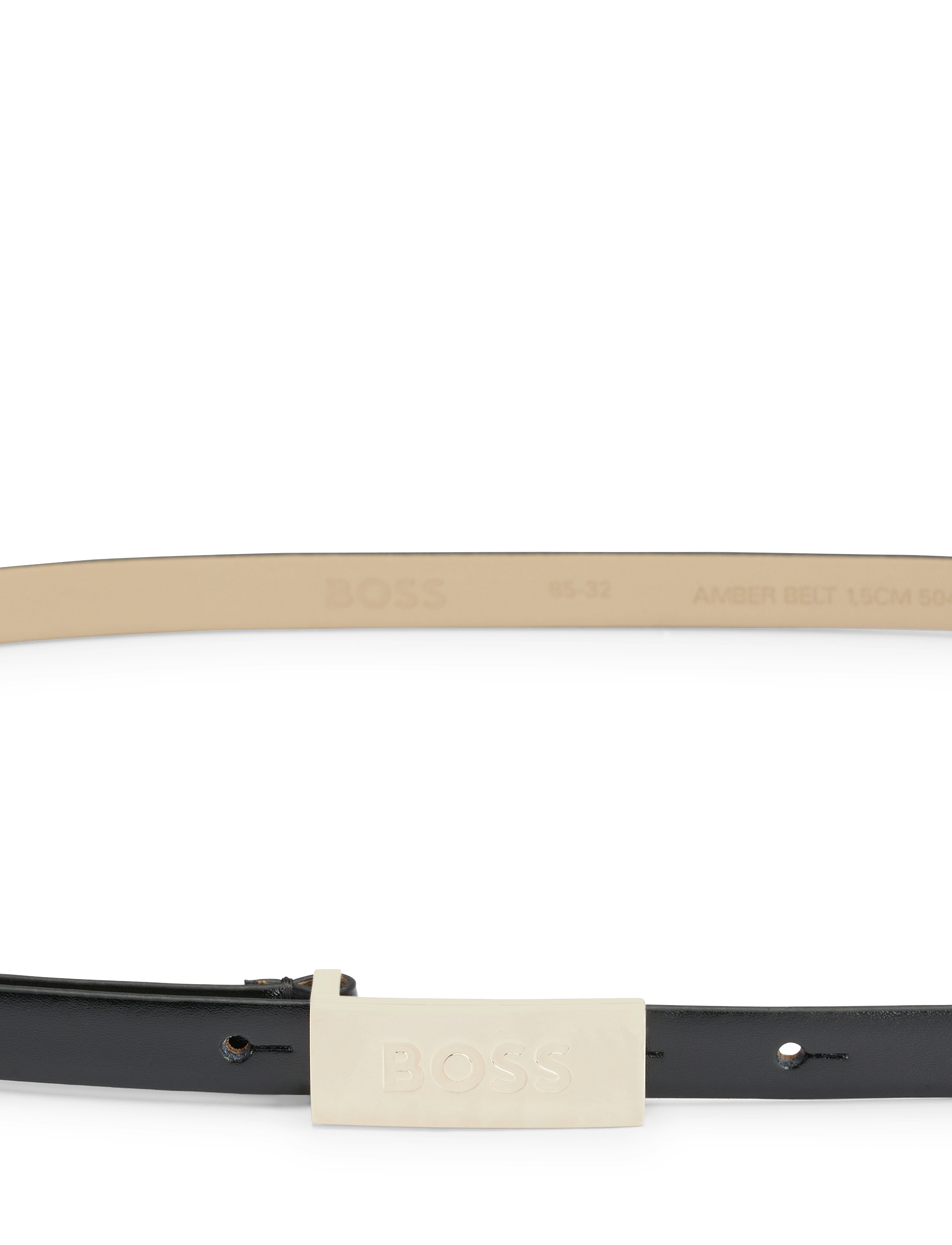 BOSS - Amber Belt 1,5cm - black - 2