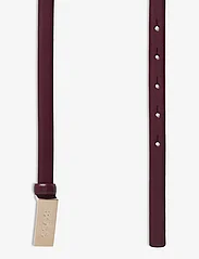 BOSS - Amber Belt 1,5cm - belts - dark red - 1