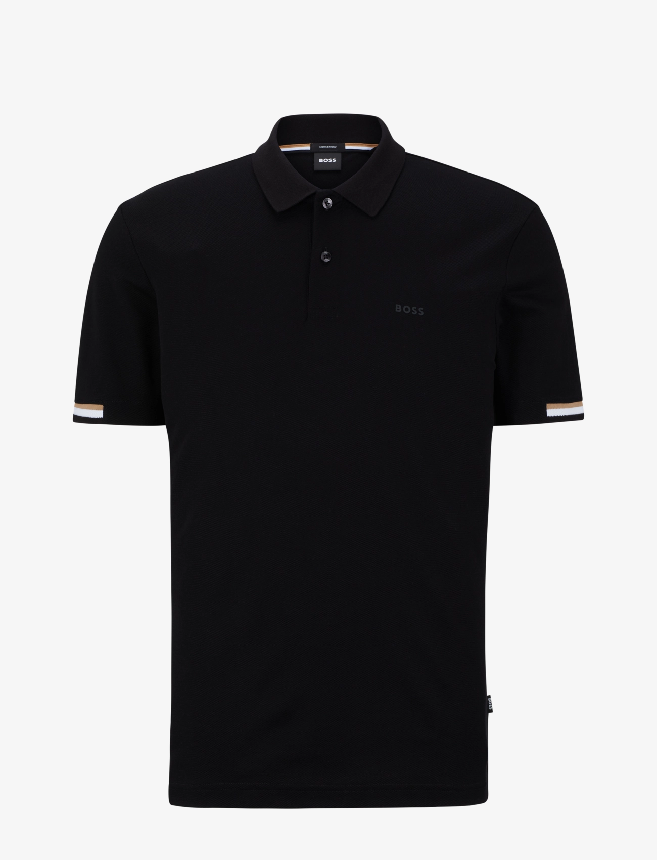 BOSS Parlay 147 - Kortærmede poloer - BLACK / black
