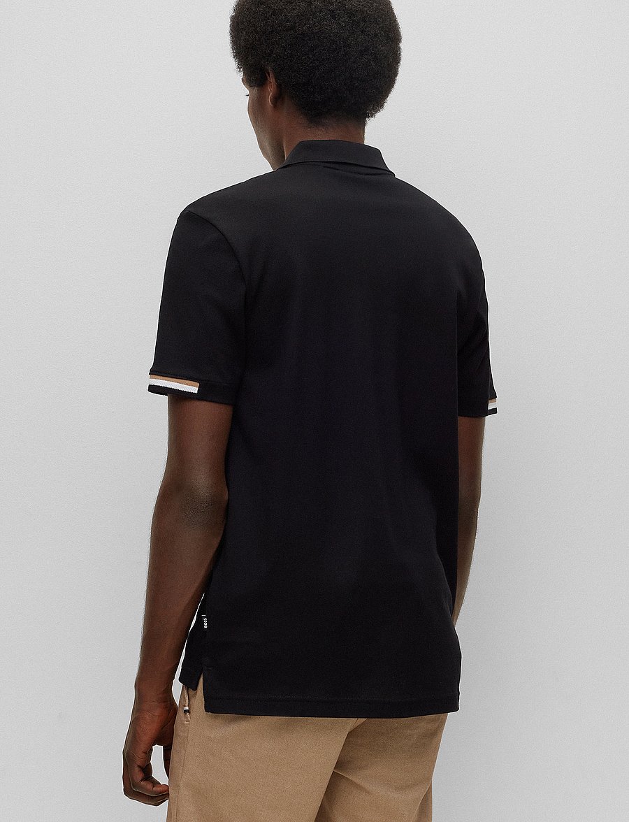 BOSS - Parlay 147 - kortärmade pikéer - black - 4