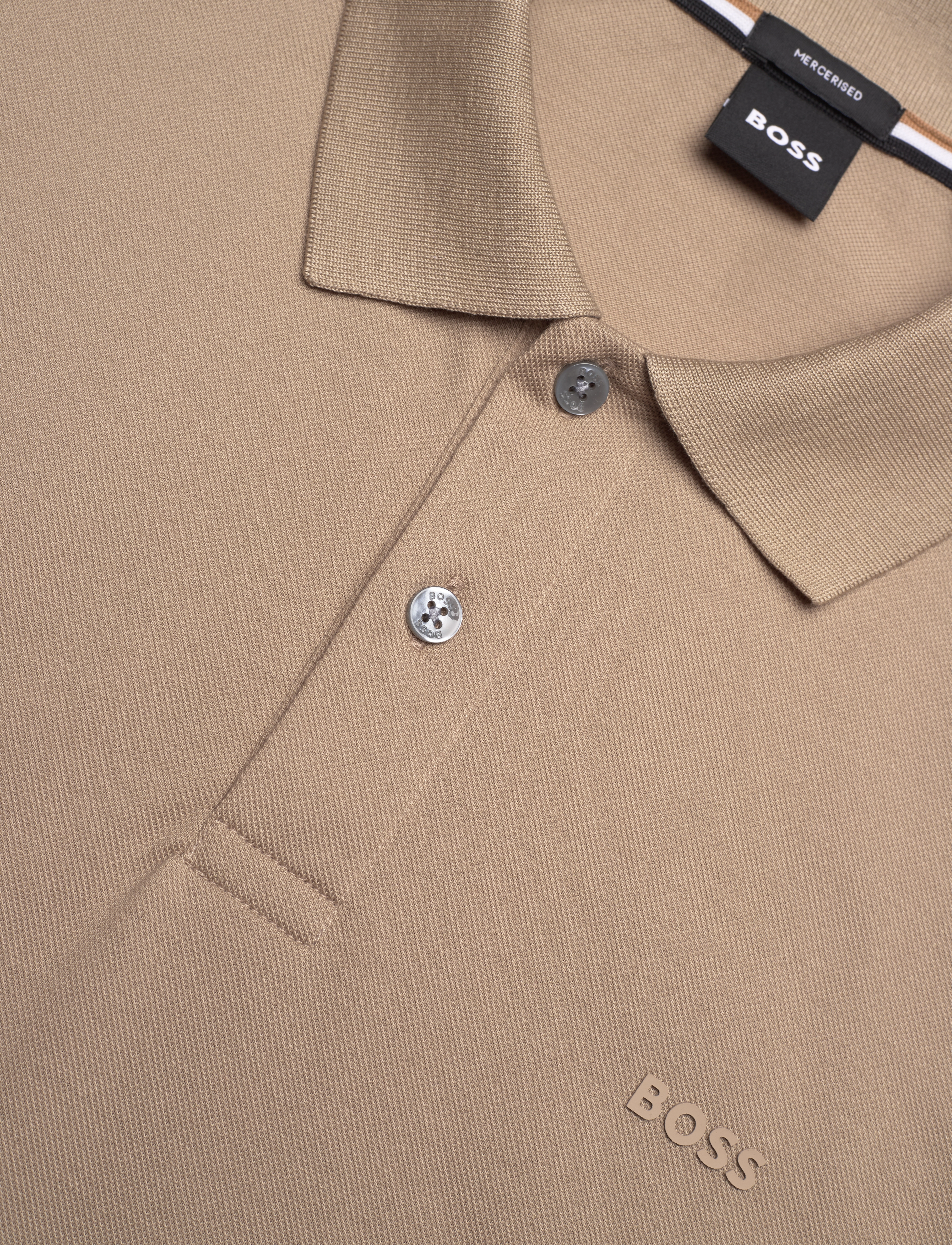 BOSS - Parlay 147 - kortermede - dark beige - 2