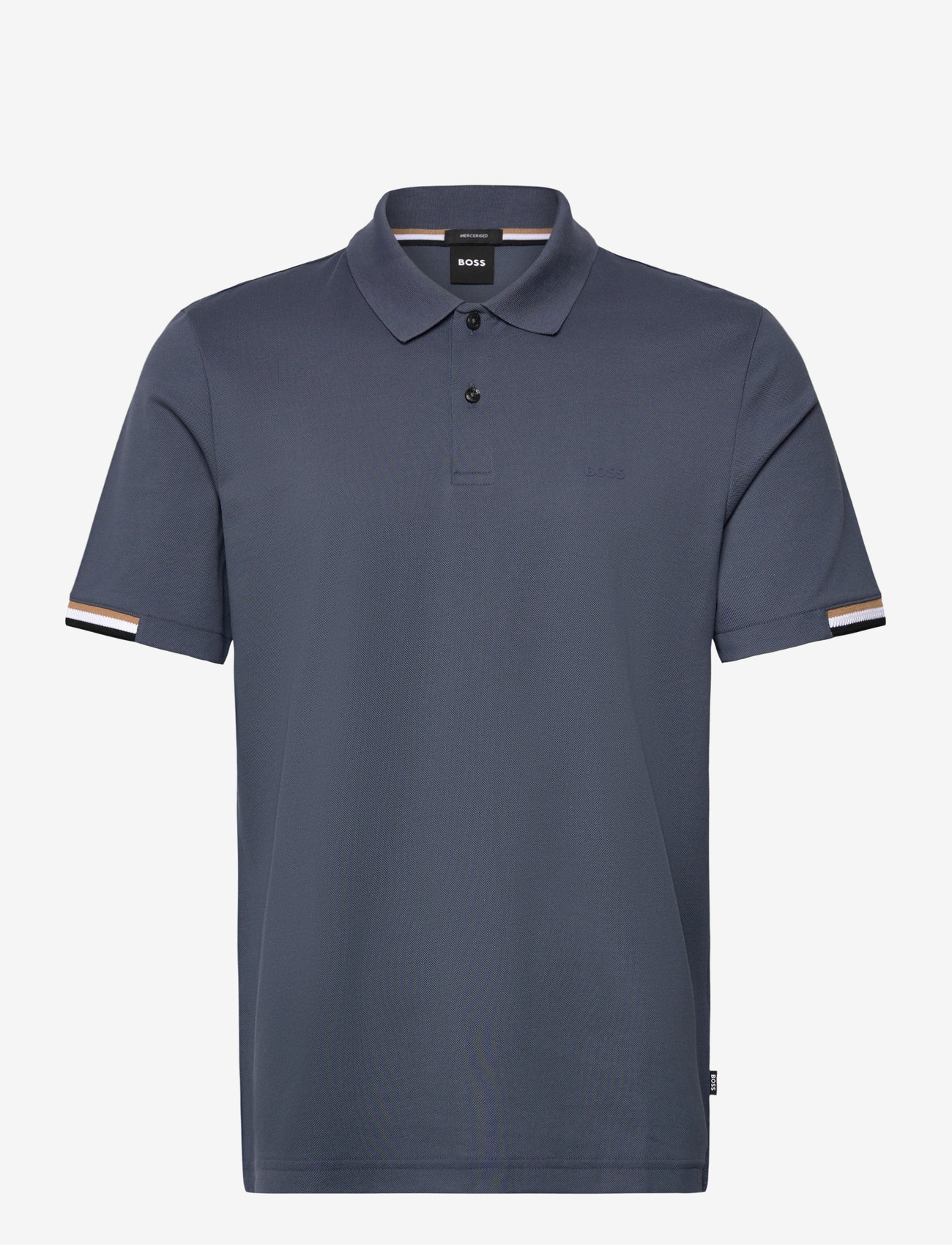 BOSS - Parlay 147 - lühikeste varrukatega polod - open blue - 0