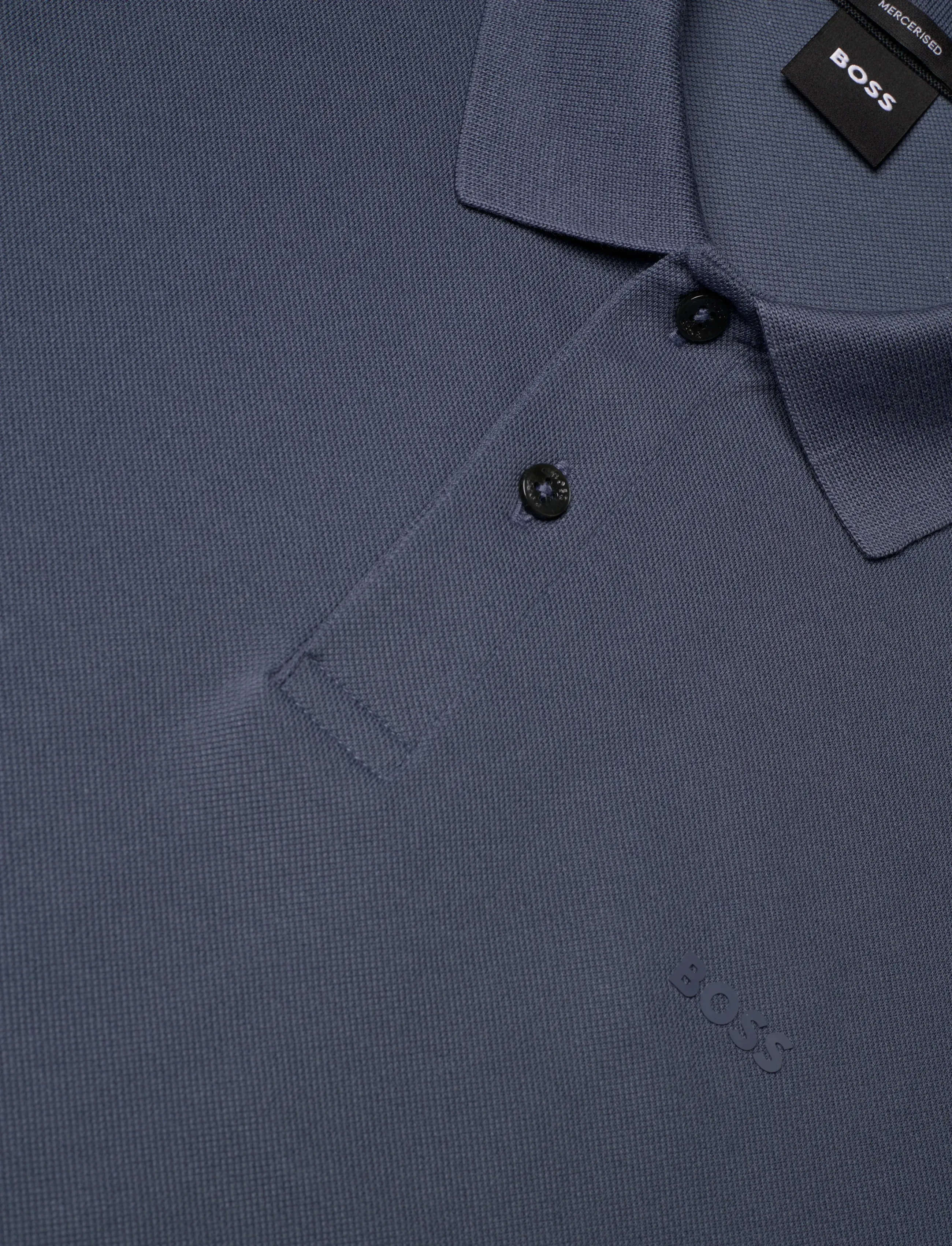 BOSS - Parlay 147 - short-sleeved polos - open blue - 2