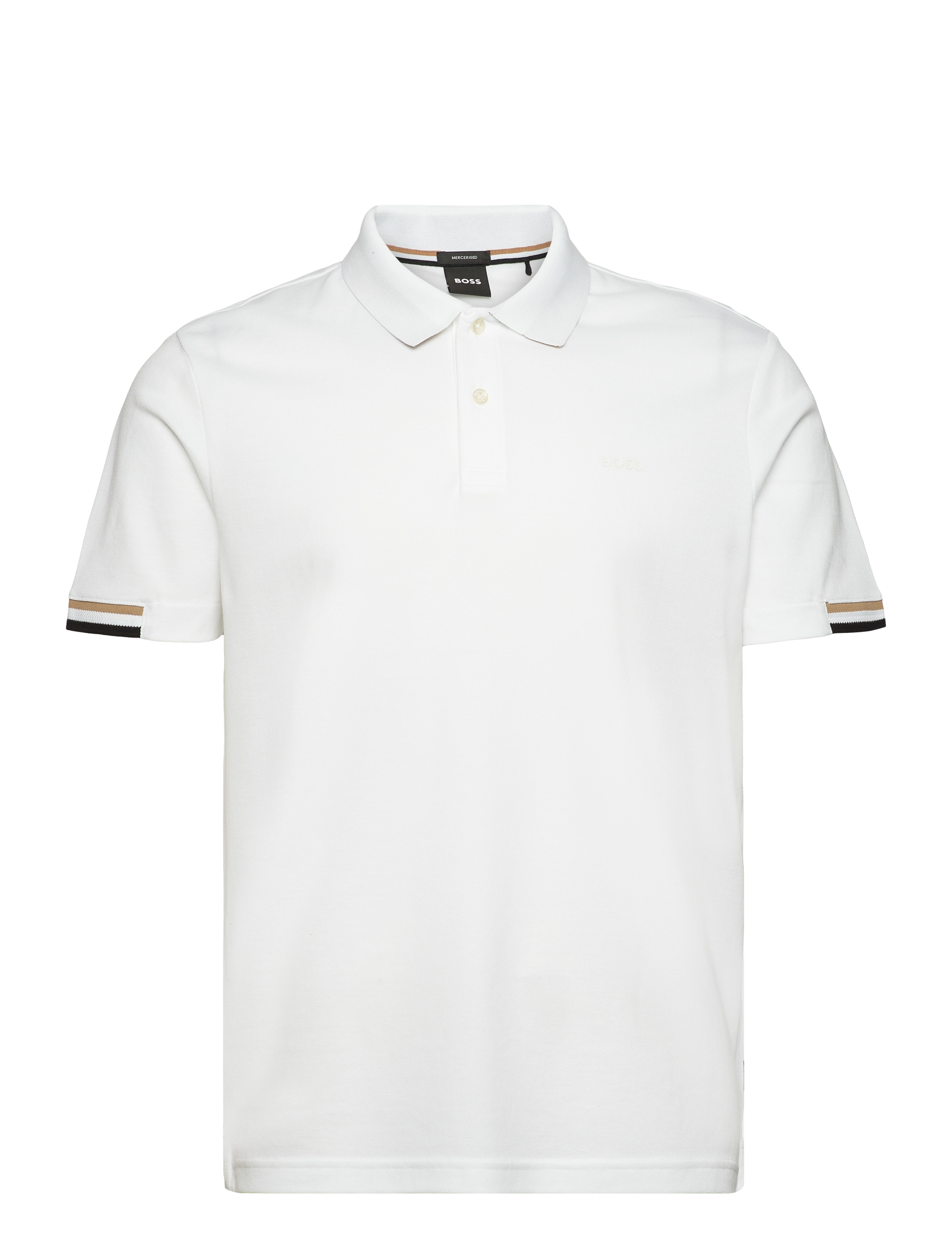BOSS Parlay 147 - Kortærmede poloer - WHITE / white