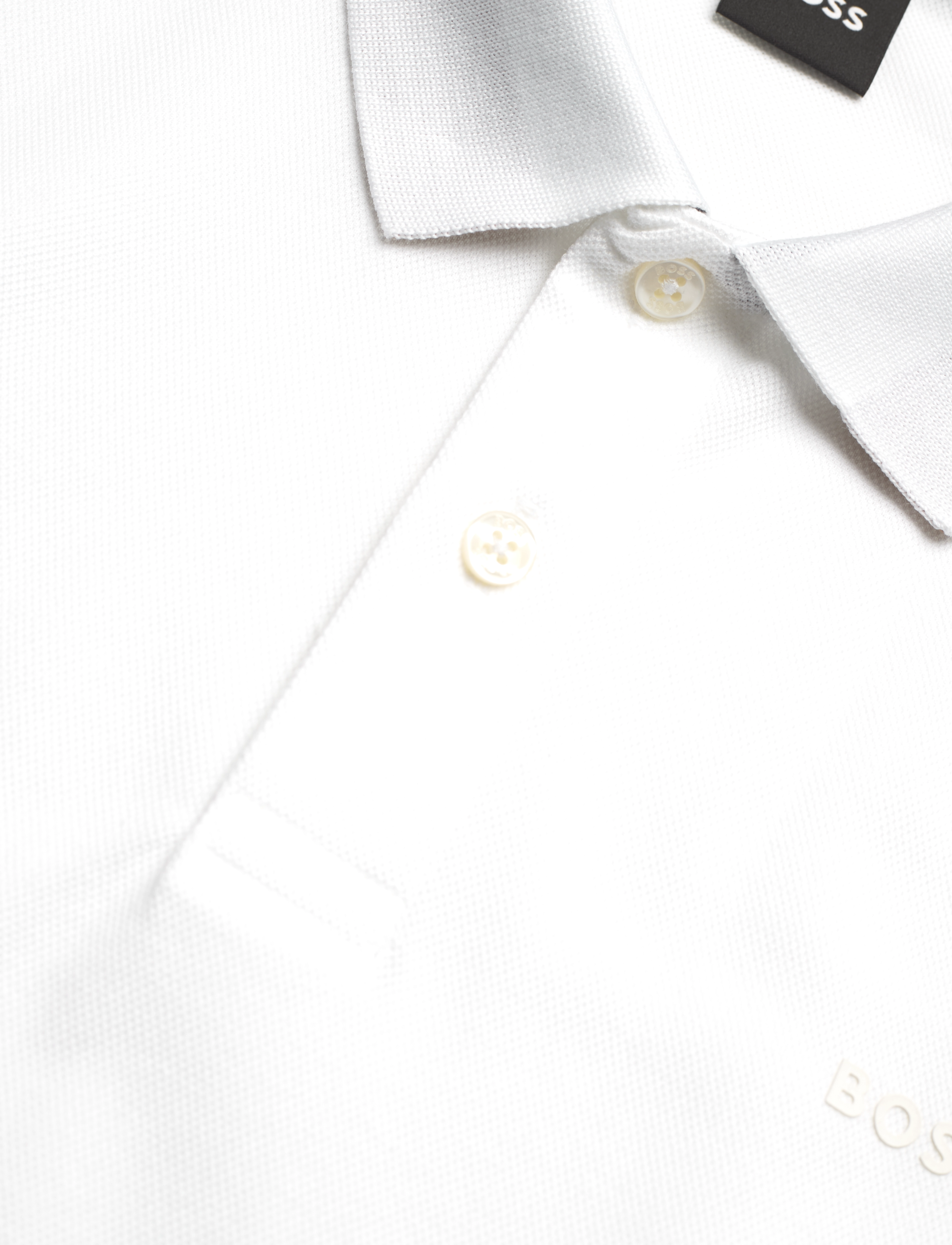 BOSS - Parlay 147 - short-sleeved polos - white - 5