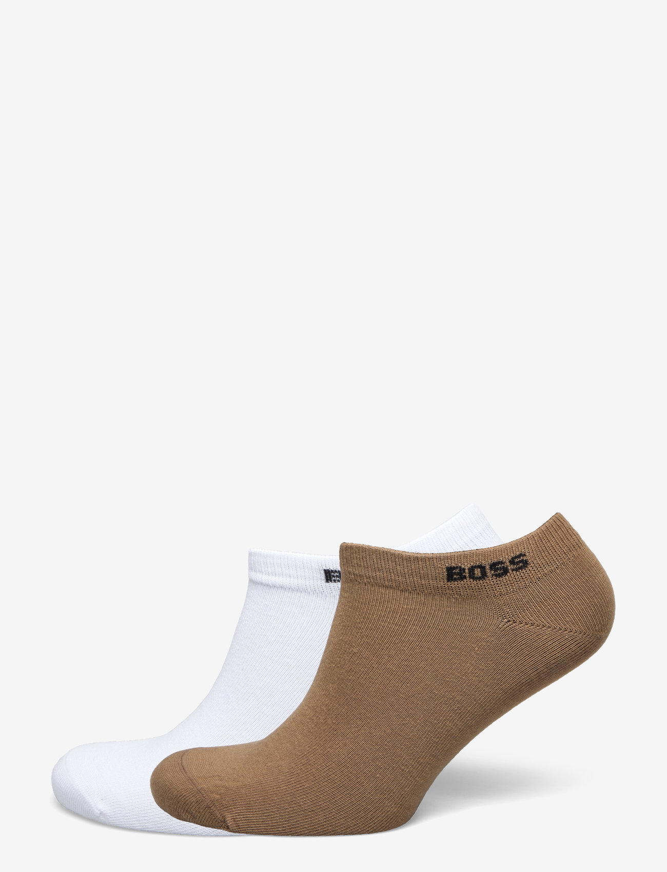 BOSS - 2P AS Uni Colors CC - multipack strømper - medium beige - 0