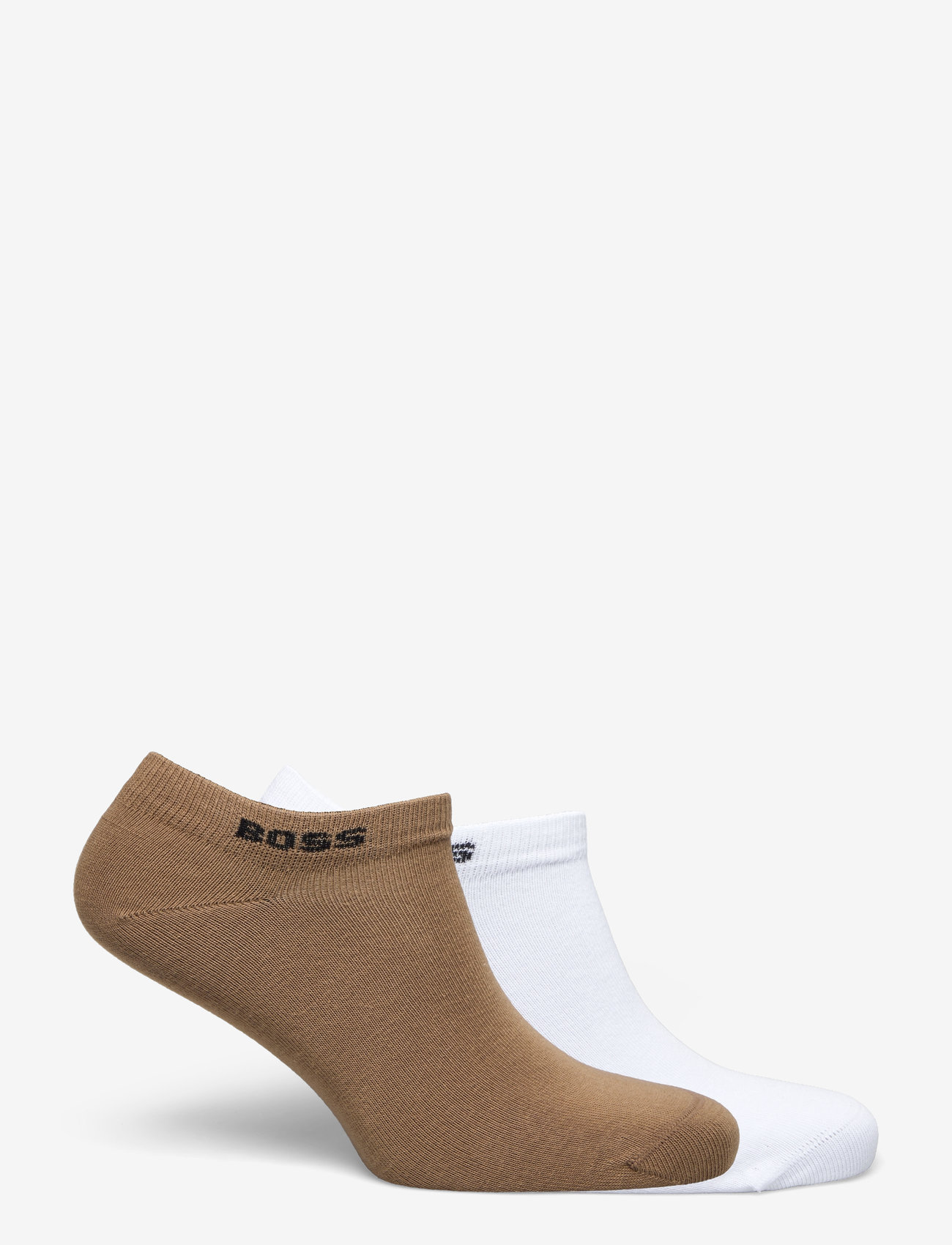 BOSS - 2P AS Uni Colors CC - multipack strømper - medium beige - 1