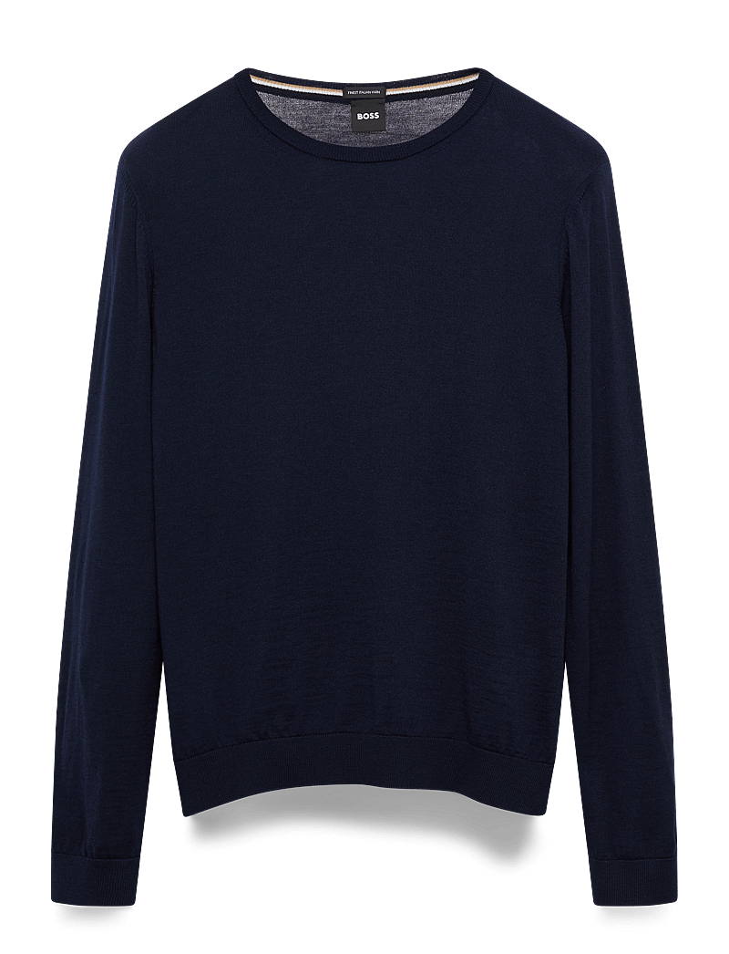 BOSS - Leno-P - rundhals - dark blue - 1