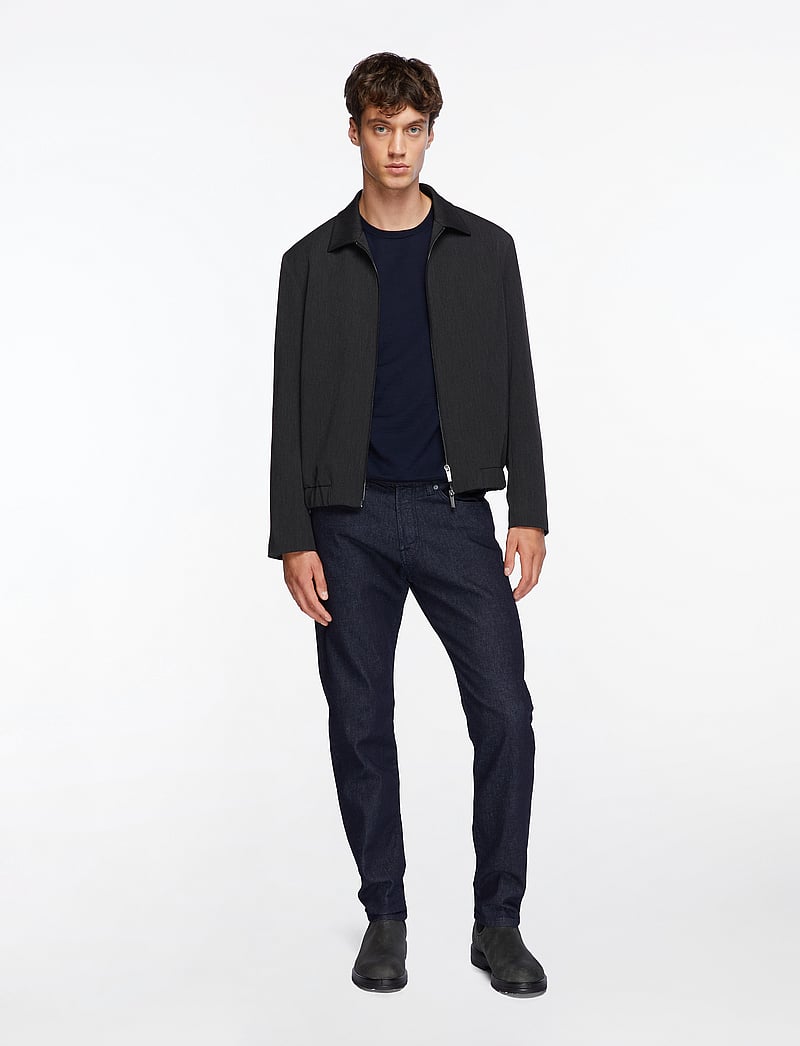 BOSS - Leno-P - rundhals - dark blue - 2