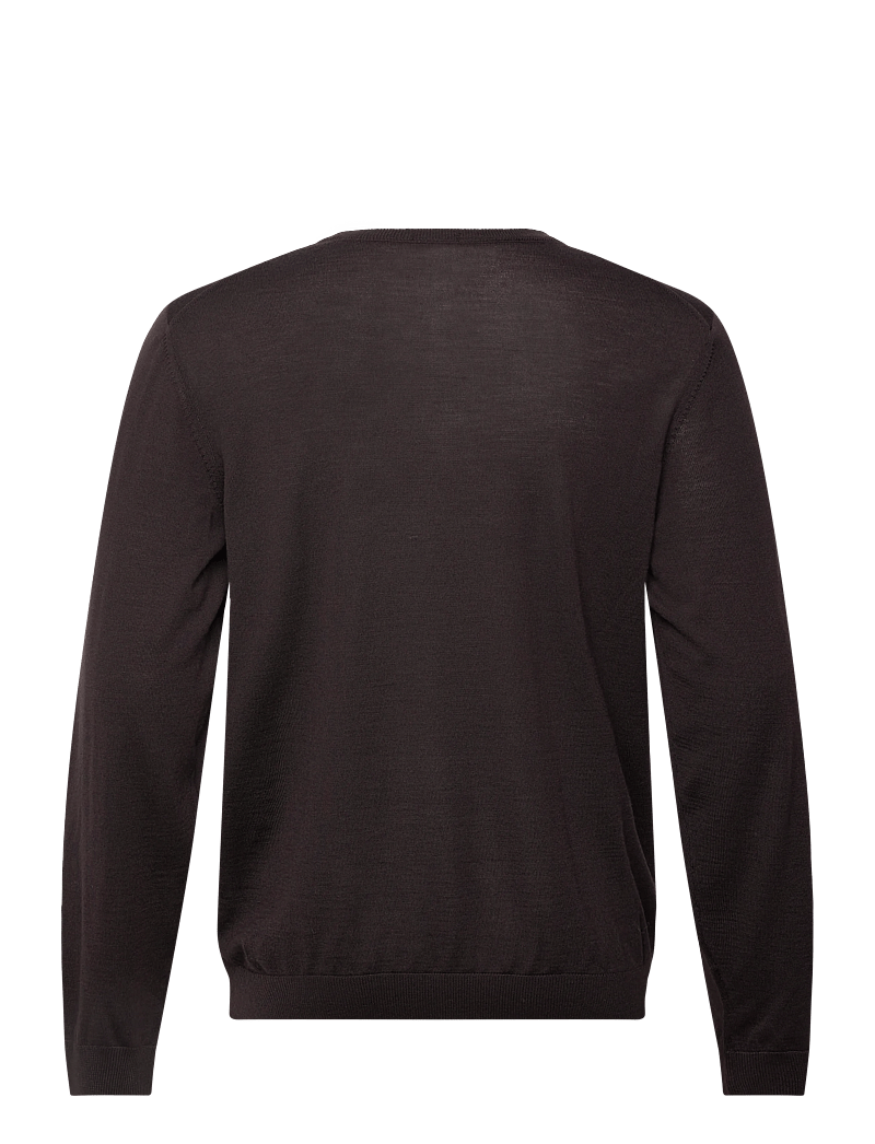 BOSS - Leno-P - rundhalsad - dark brown - 1