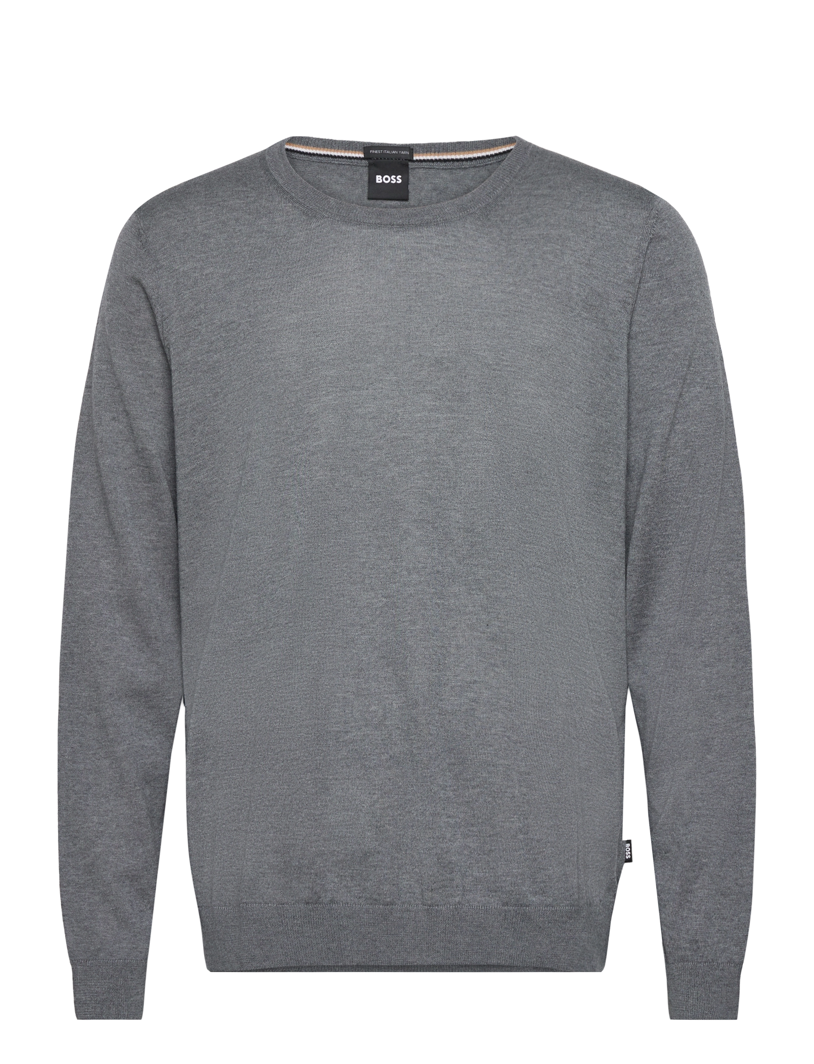 BOSS Leno-P - Stickat - MEDIUM GREY / grey