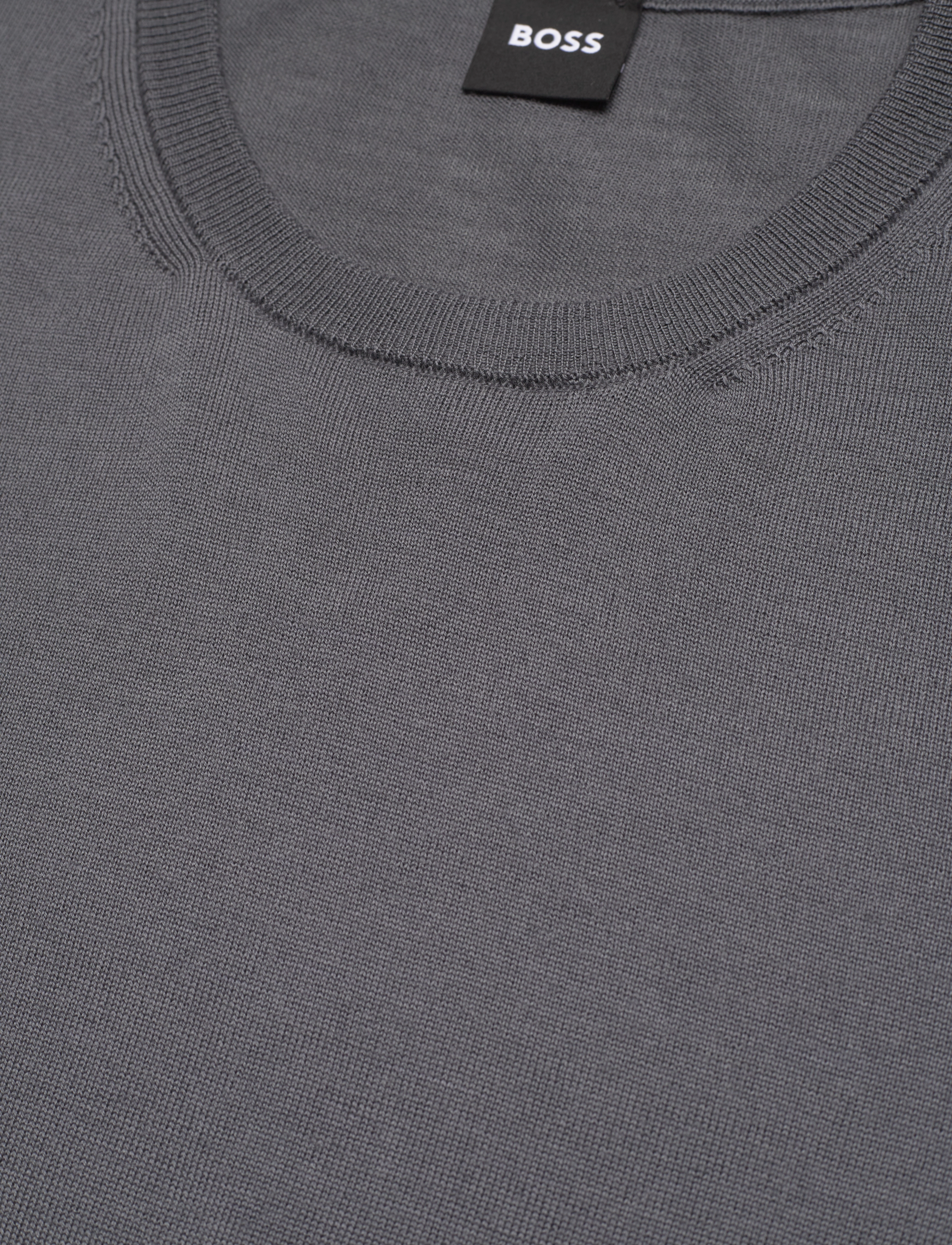 BOSS - Leno-P - basic knitwear - medium grey - 2