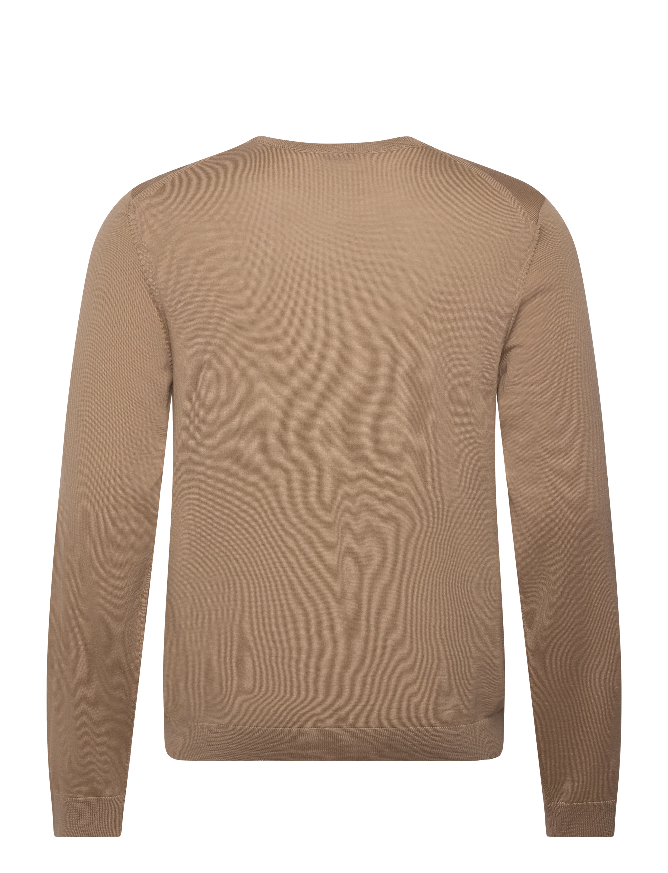 BOSS - Leno-P - basic-strickmode - open beige - 1