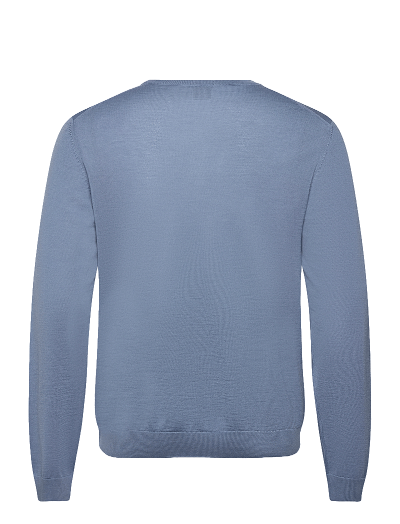 BOSS - Leno-P - rundhalsad - open blue - 1