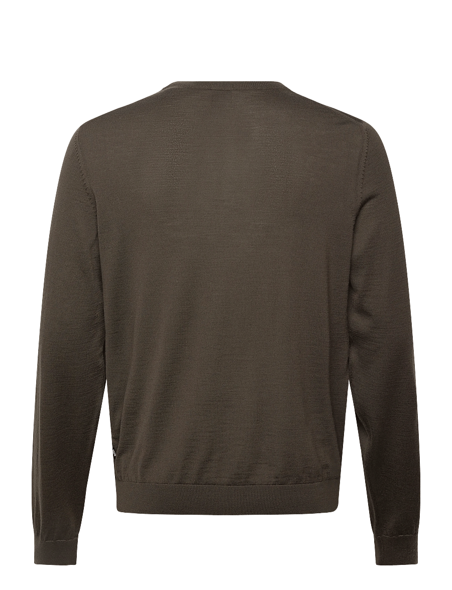 BOSS - Leno-P - rund hals - open green - 1