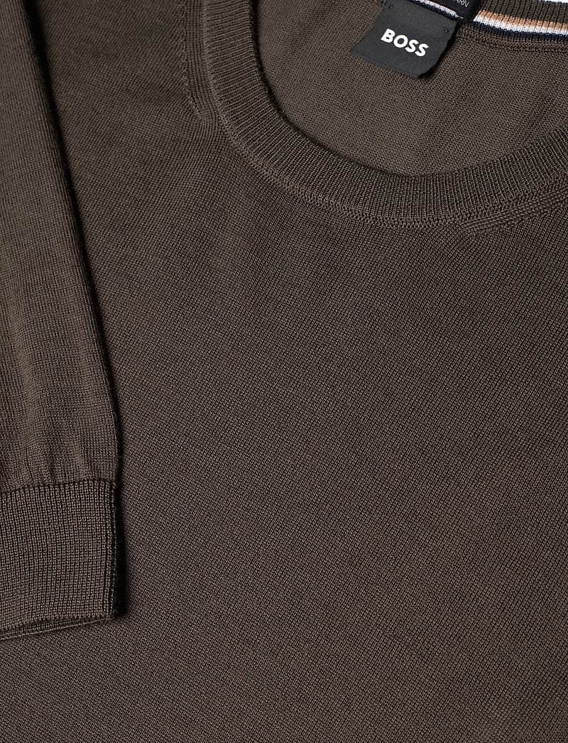 BOSS - Leno-P - rundhalsad - open green - 2