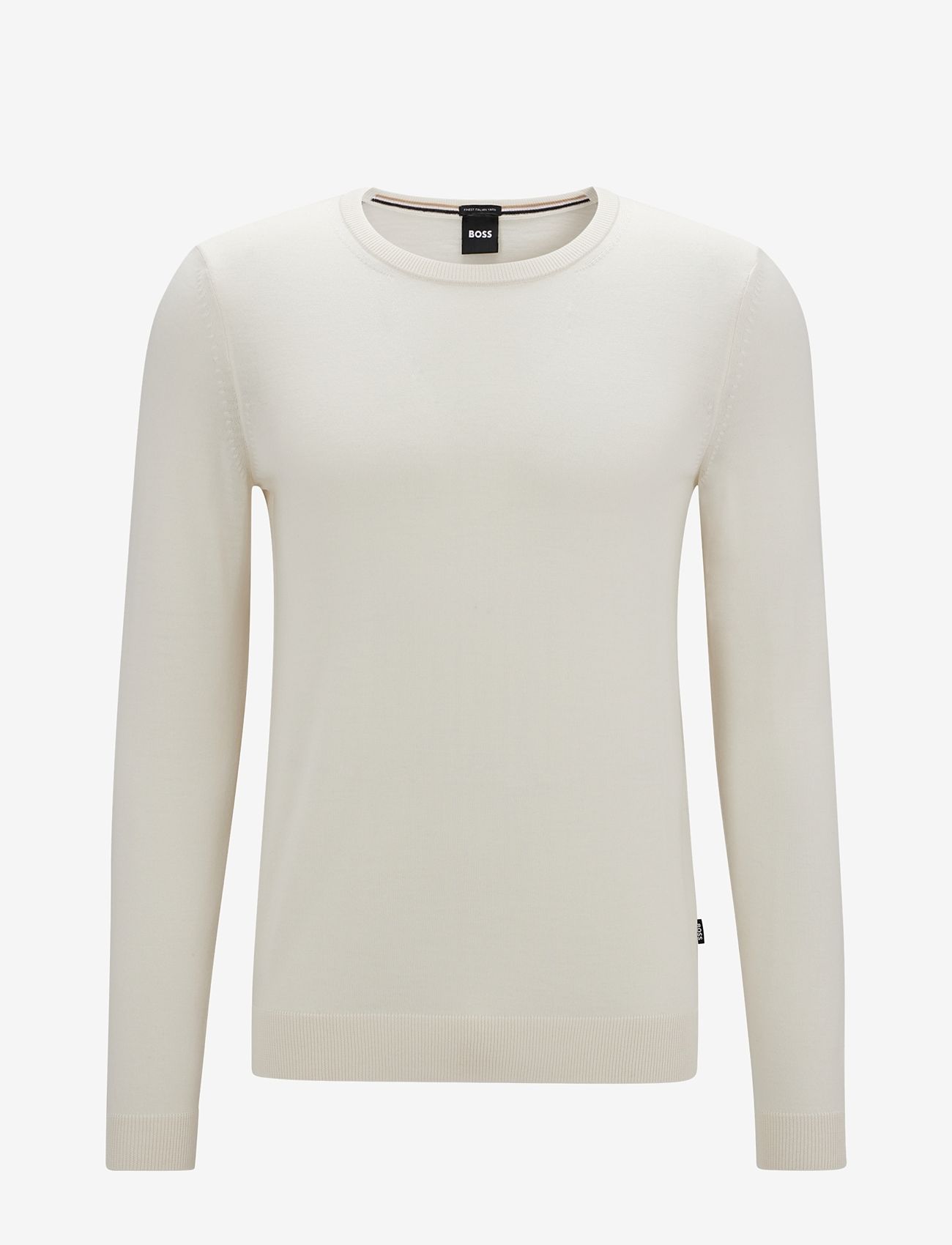 BOSS - Leno-P - rundhalsad - open white - 0