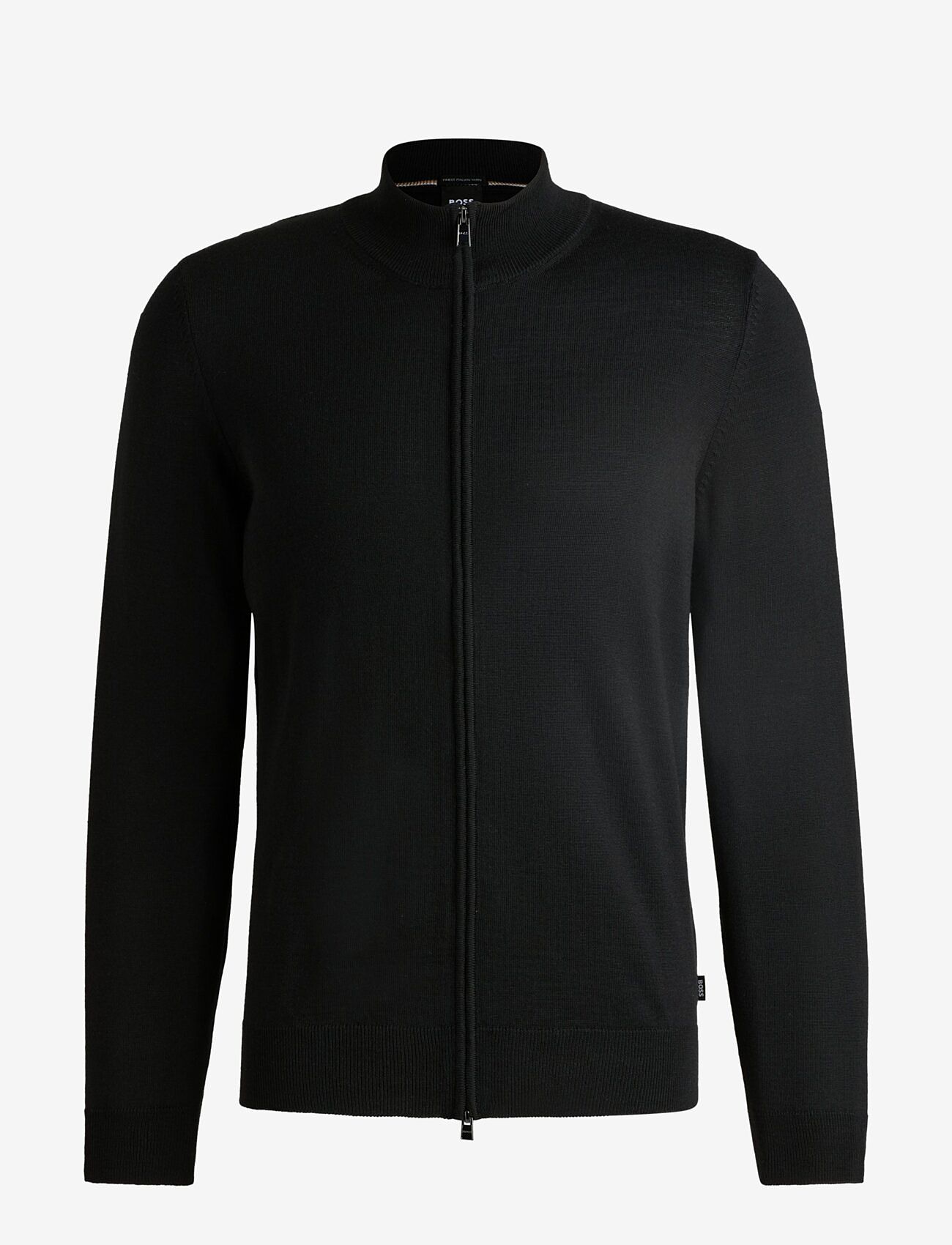 BOSS - Balonso - fullzip strik - black - 1