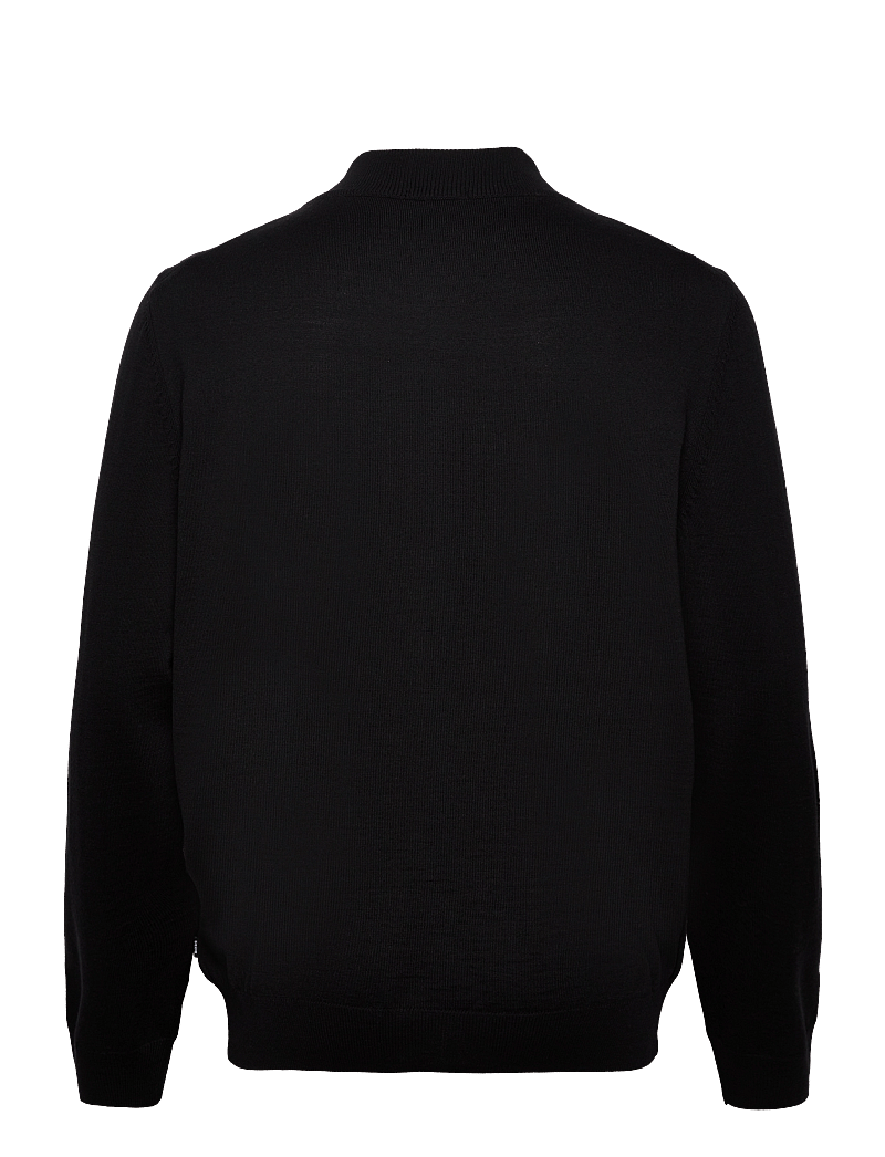 BOSS - Balonso - fullzip strik - black - 2