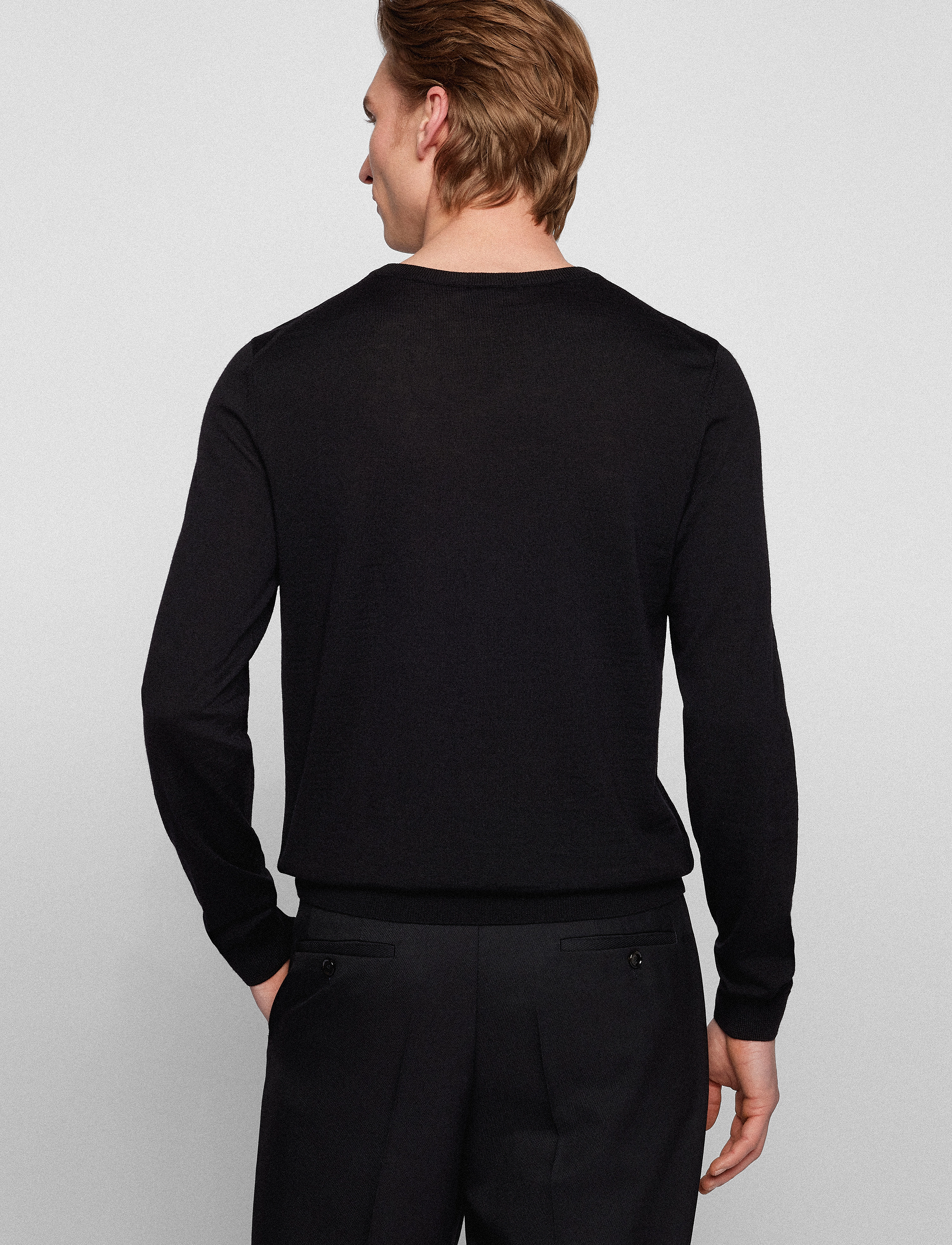BOSS - Melba-P - v-necks - black - 4