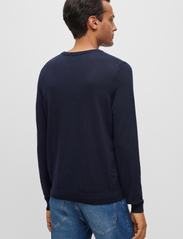 BOSS - Melba-P - knitted v-necks - dark blue - 4