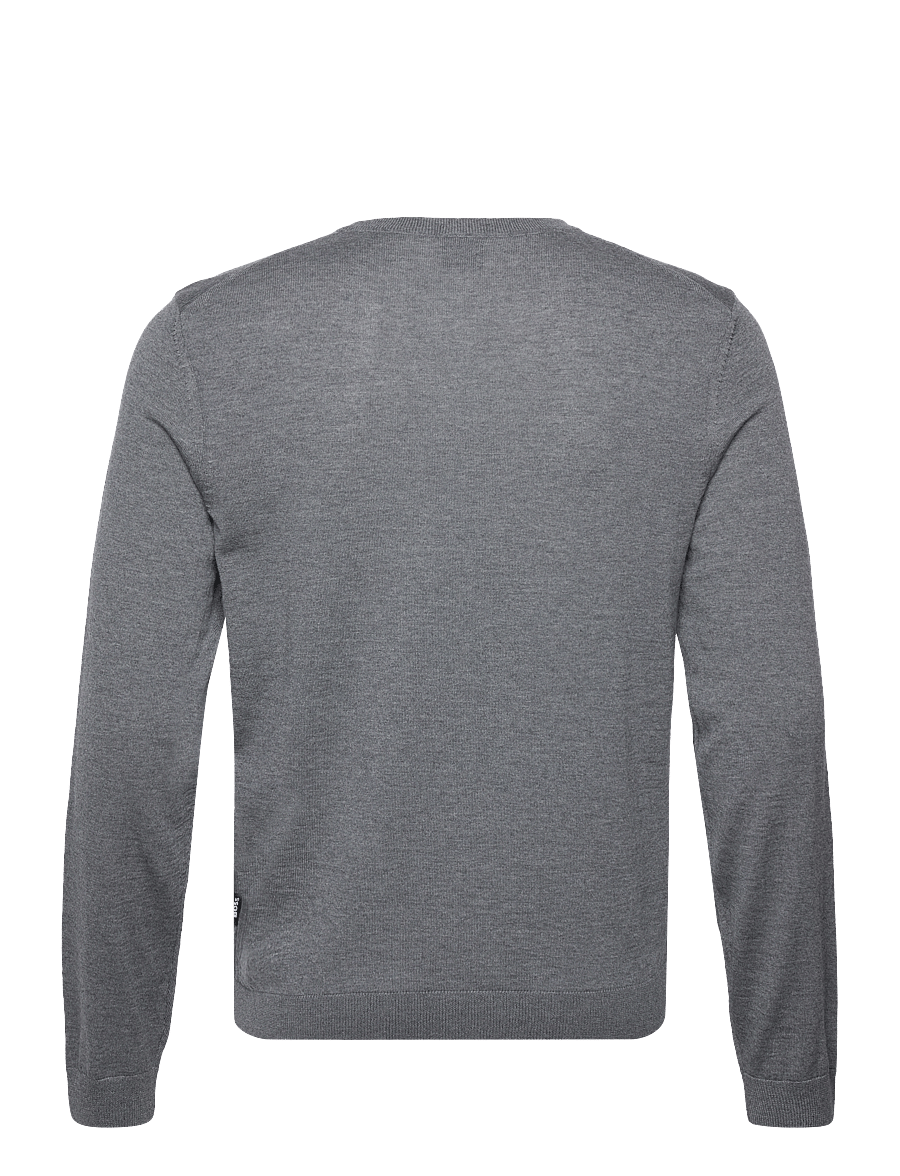 BOSS - Melba-P - v-hals - medium grey - 2