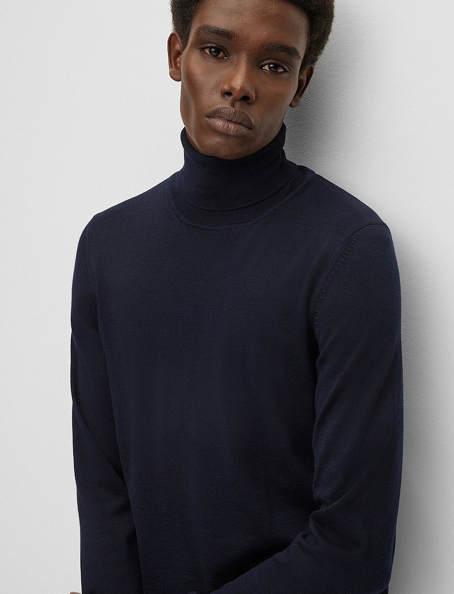 BOSS - Musso-P - rollkragen - dark blue - 2