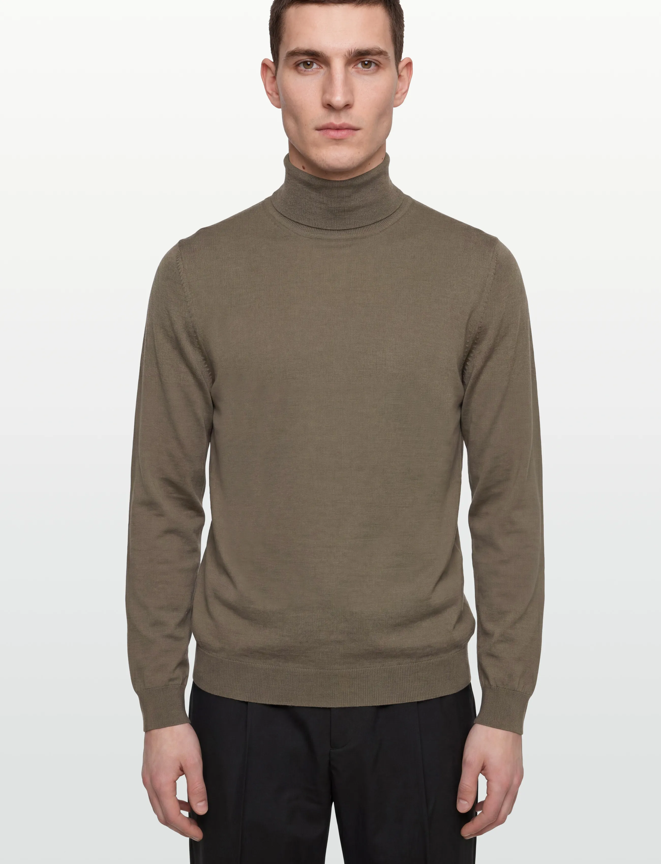 BOSS - Musso-P - rollkragen - open brown - 3