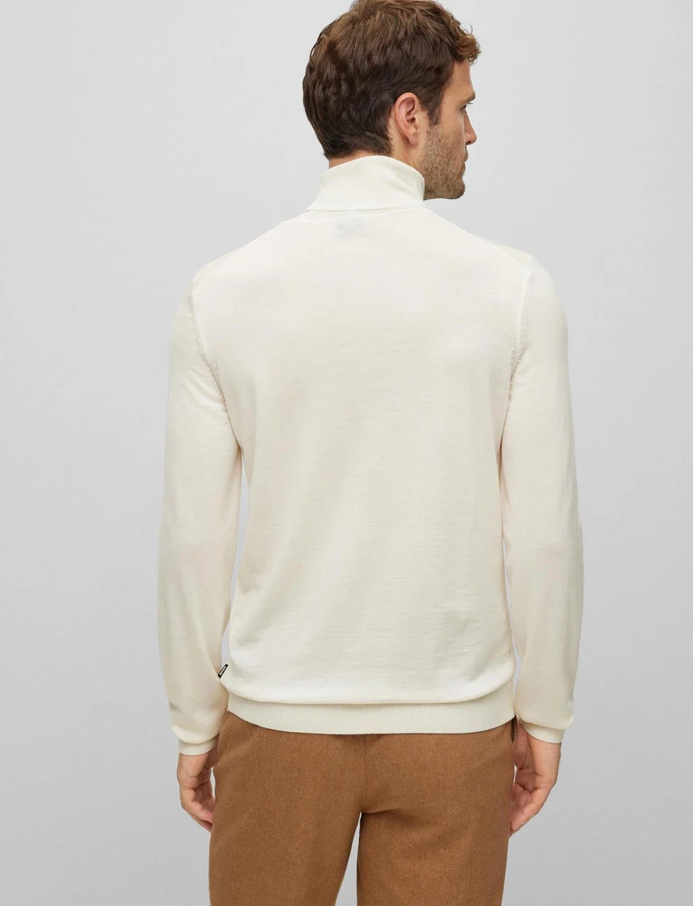 BOSS - Musso-P - turtlenecks - open white - 5