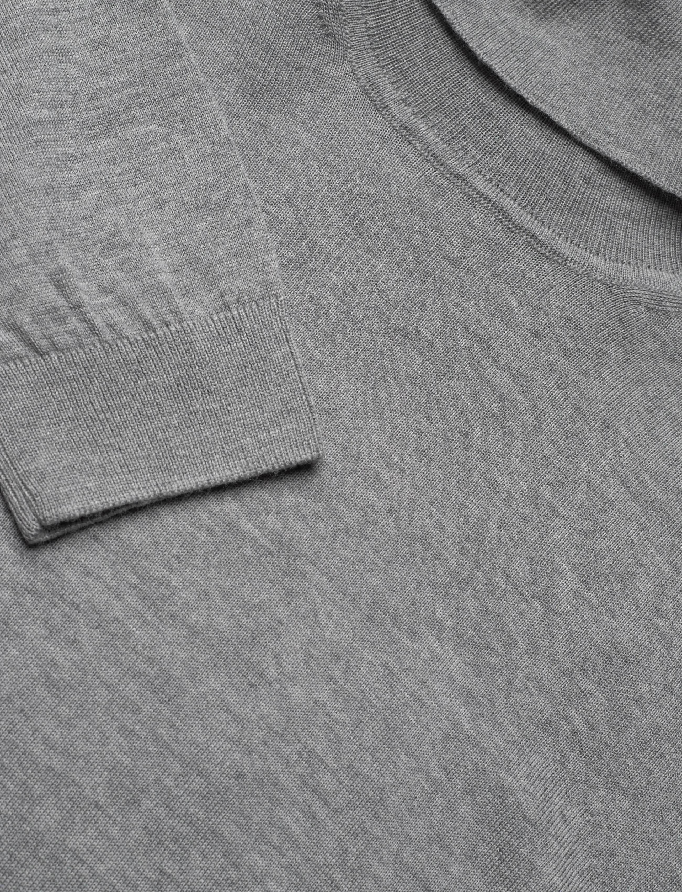 BOSS - Musso-P - turtlenecks - silver - 2