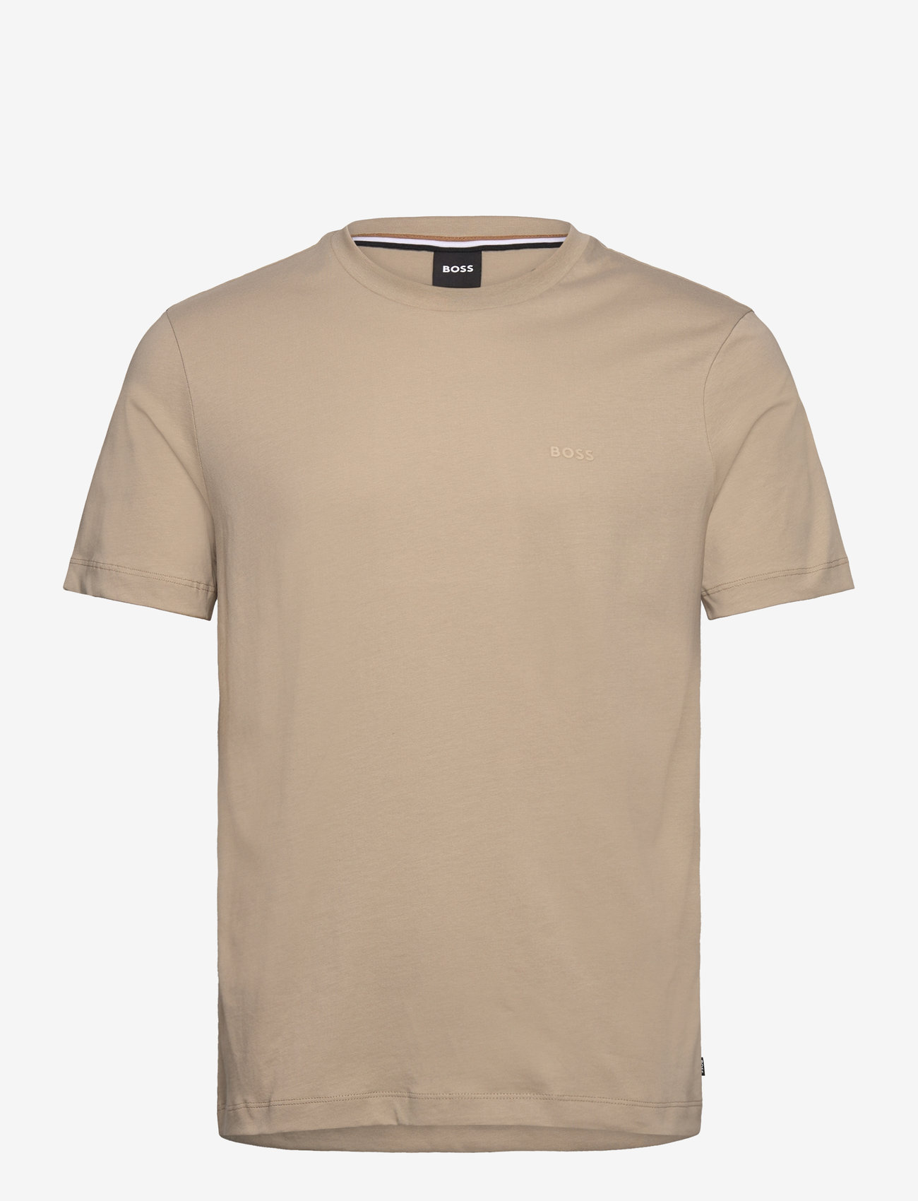 BOSS - Thompson 01 - kortærmede t-shirts - dark beige - 0