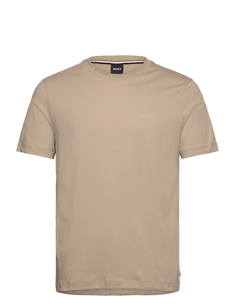 BOSS - Thompson 01 - kortærmede t-shirts - dark beige - 0