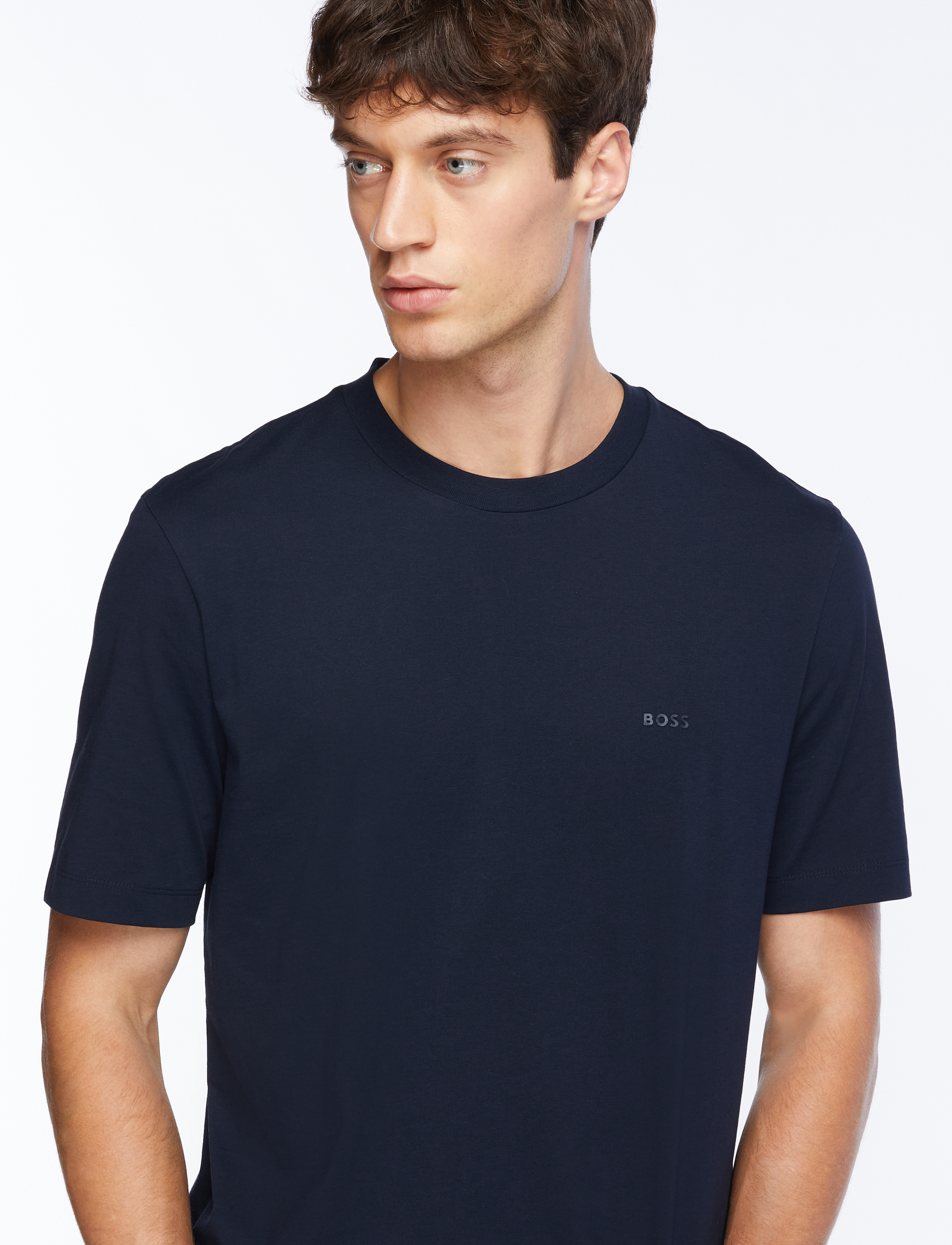 BOSS - Thompson 01 - tavalised t-särgid - dark blue - 5