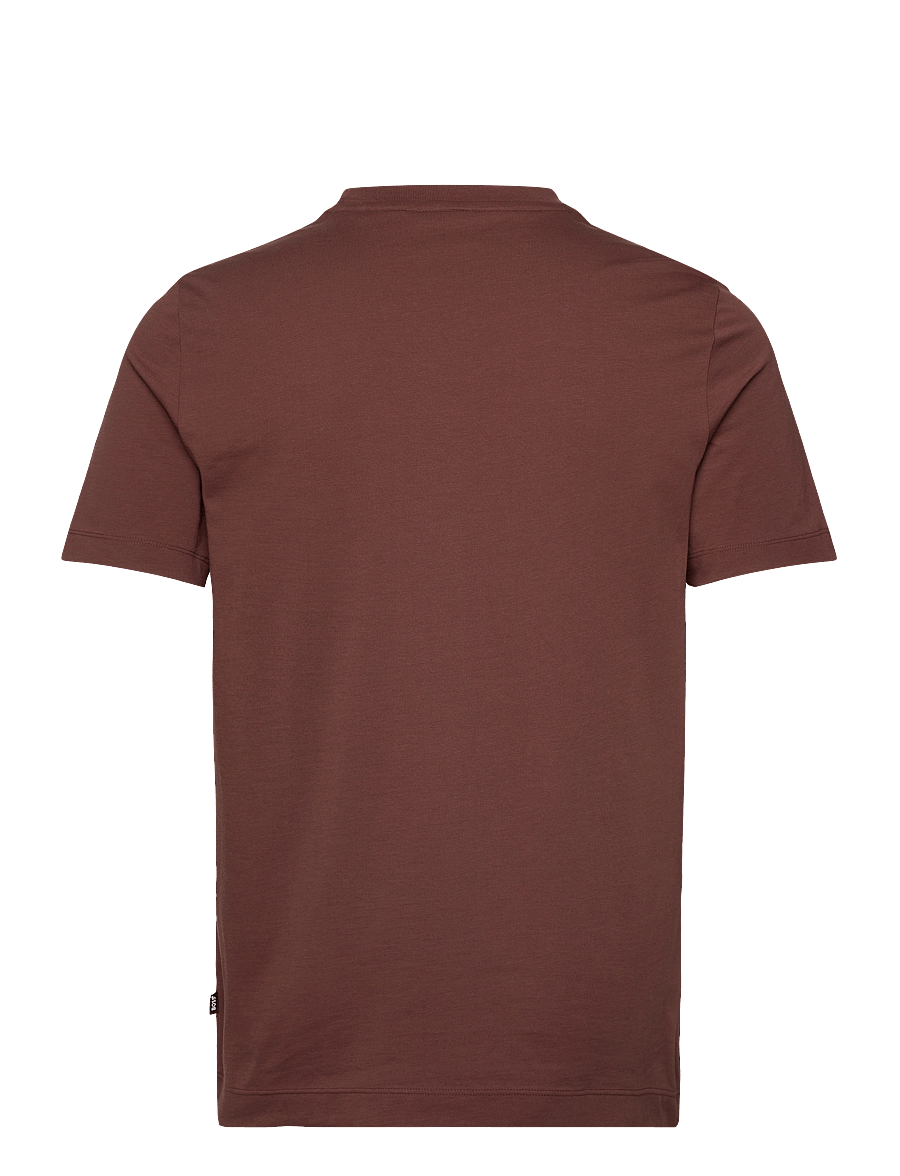 BOSS - Thompson 01 - kurzärmelige t-shirts - dark brown - 1