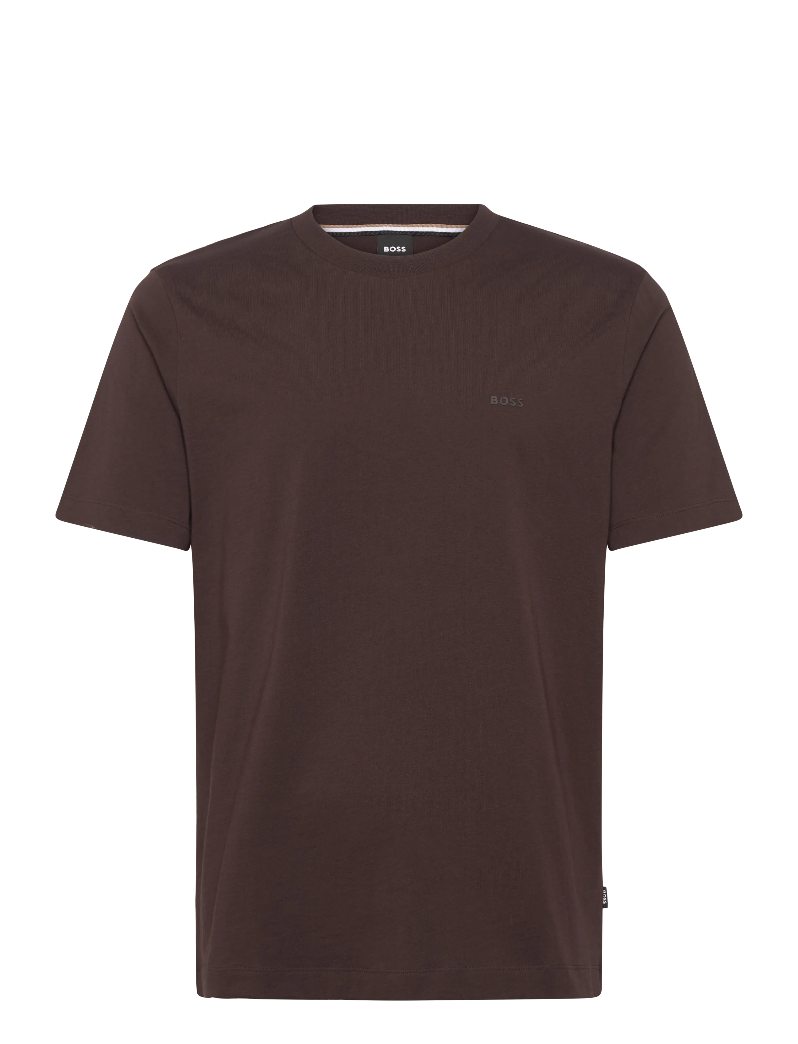 BOSS Thompson 01 - T-Shirts - DARK BROWN / brown