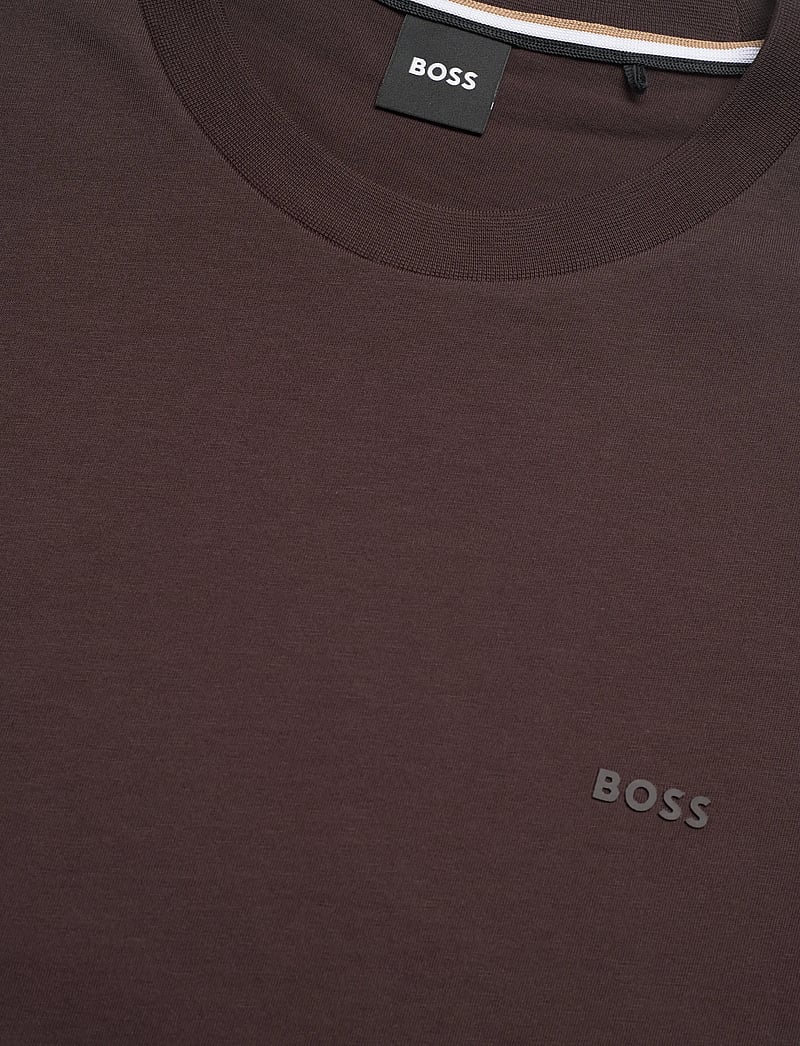 BOSS - Thompson 01 - lühikeste varrukatega t-särgid - dark brown - 5