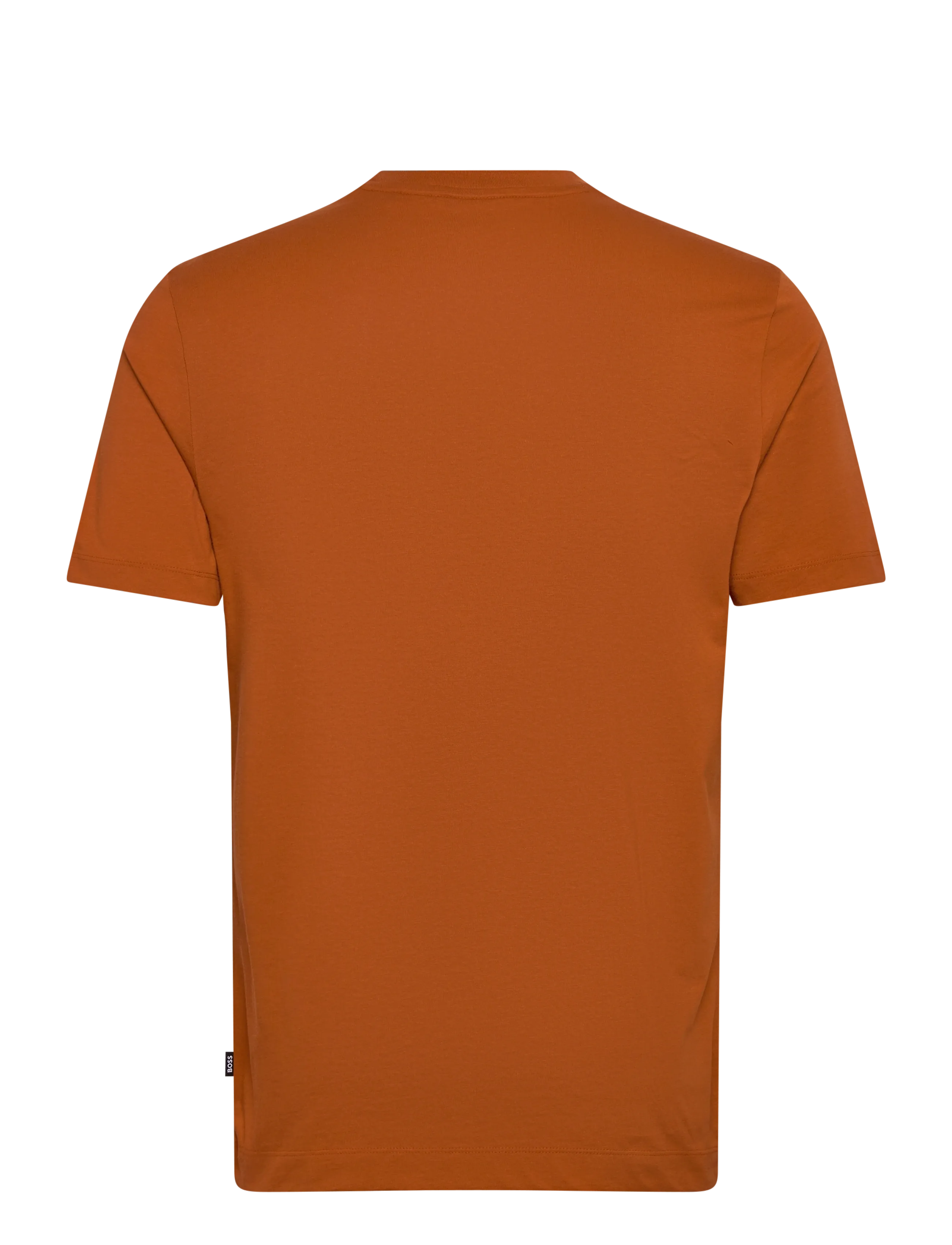 BOSS - Thompson 01 - short-sleeved t-shirts - dark orange - 1