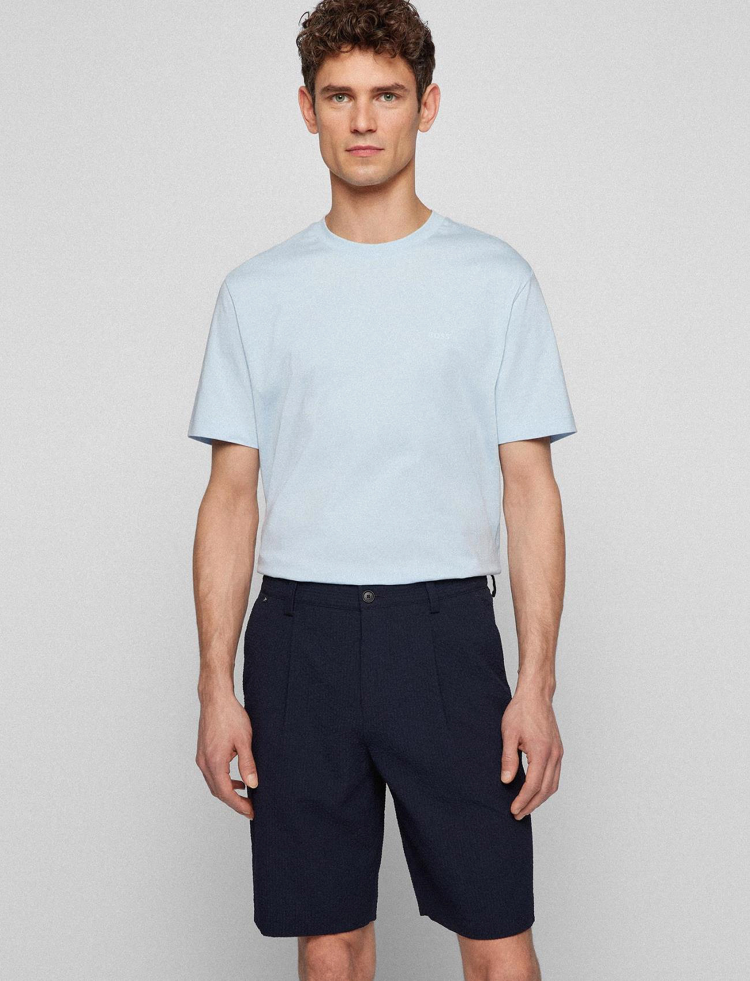 BOSS - Thompson 01 - basic t-shirts - light/pastel blue - 4