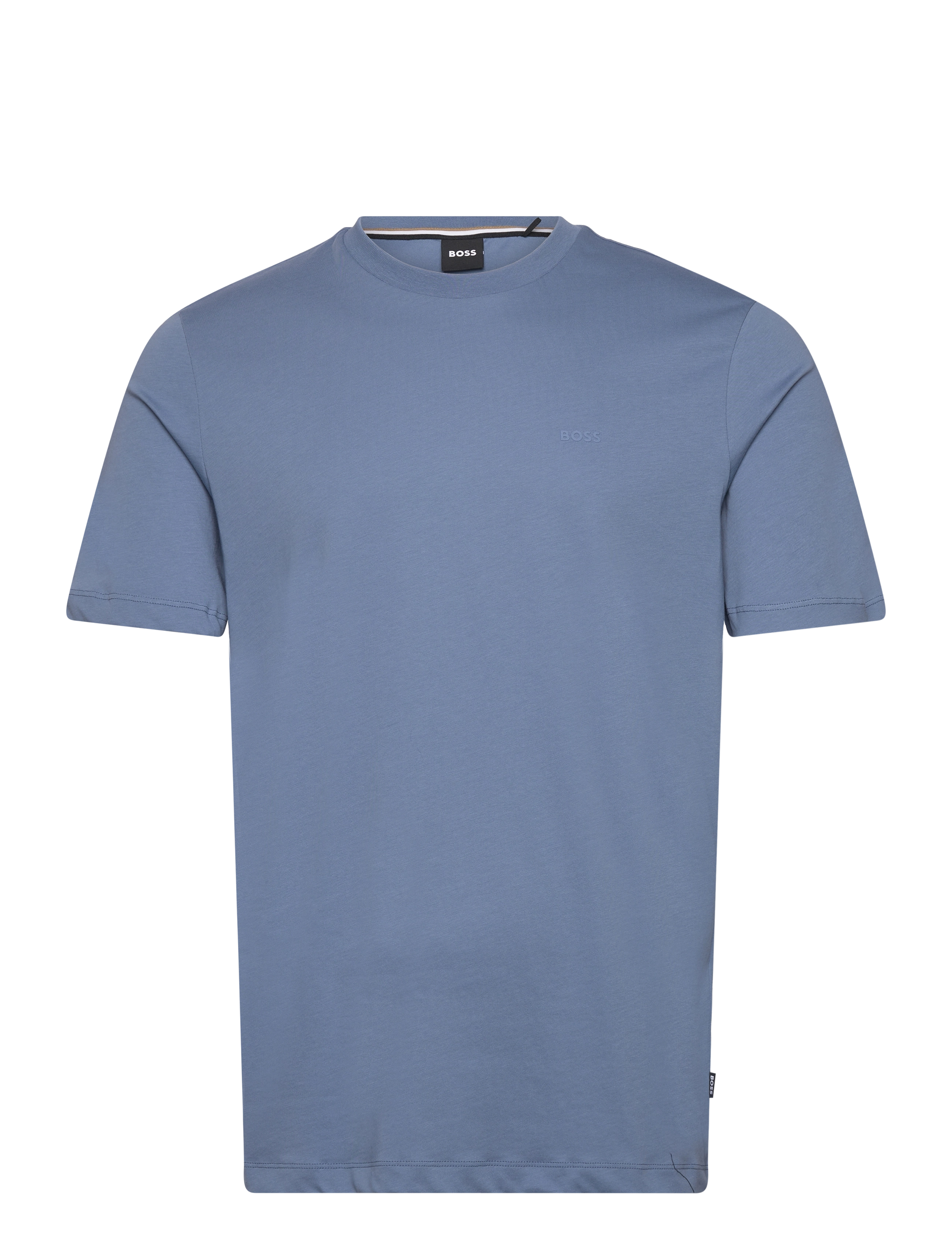 BOSS Thompson 01, Mænd, Basic T-Shirt, Blå, Str: M
