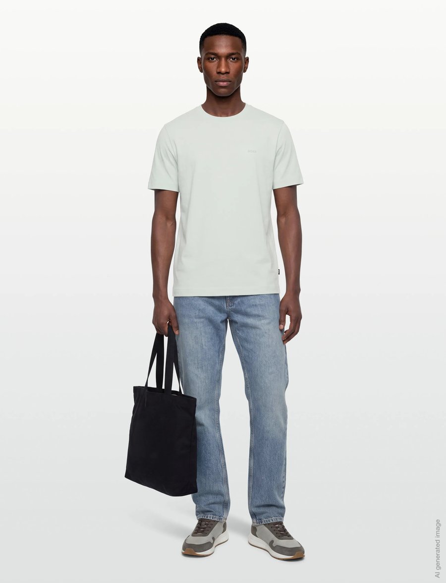 BOSS - Thompson 01 - kortærmede t-shirts - light/pastel green - 0