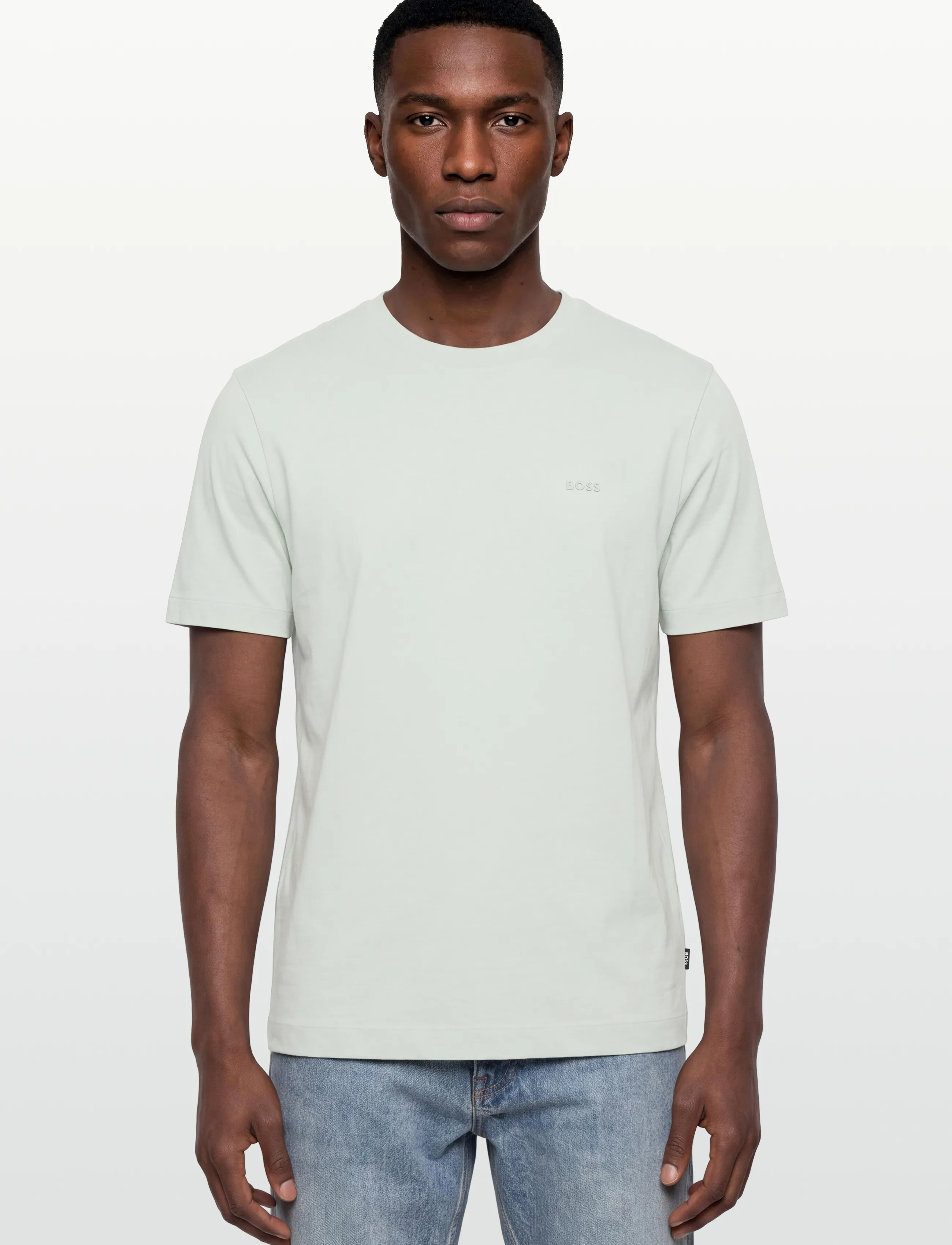 BOSS - Thompson 01 - kortærmede t-shirts - light/pastel green - 3