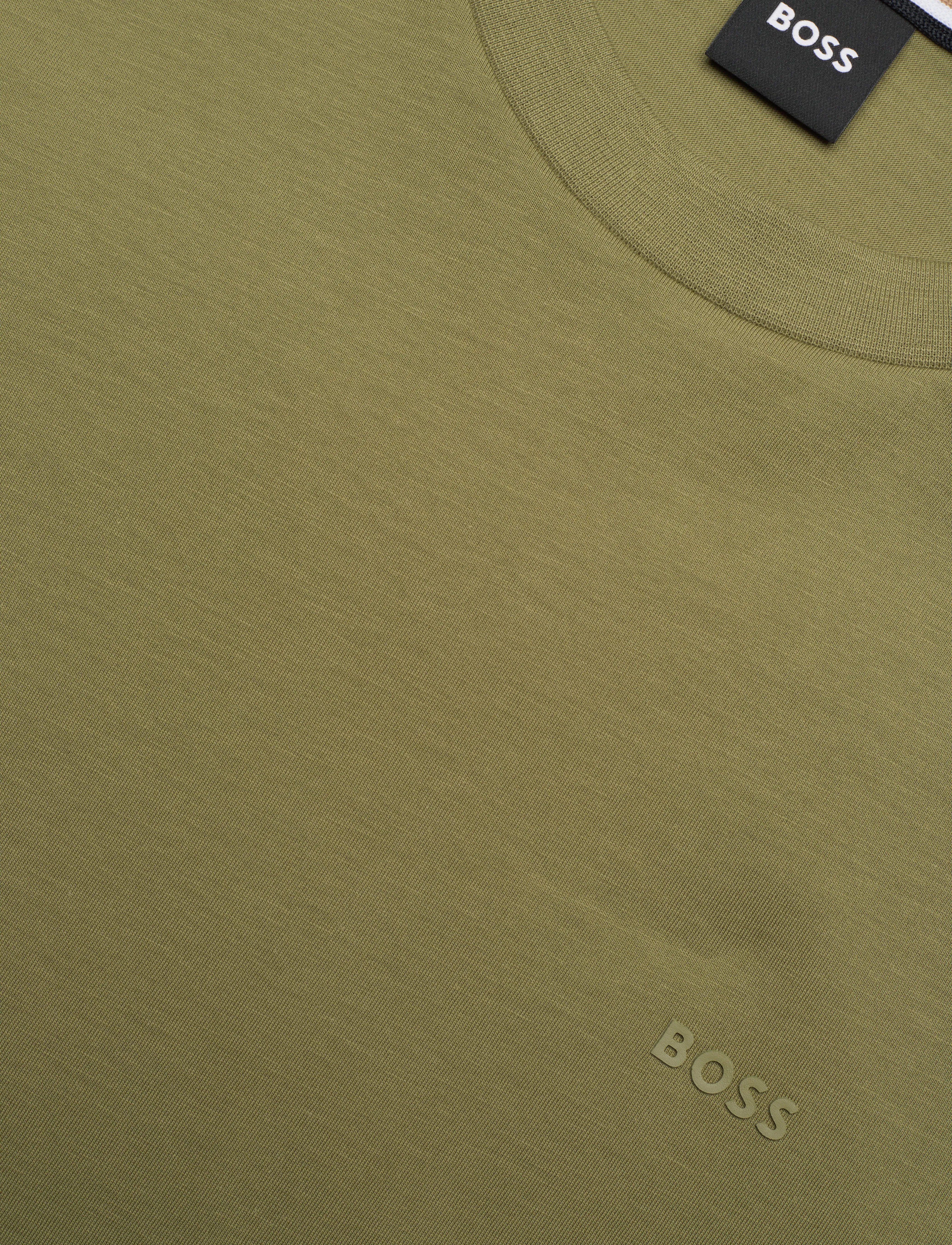 BOSS - Thompson 01 - short-sleeved t-shirts - medium green - 2