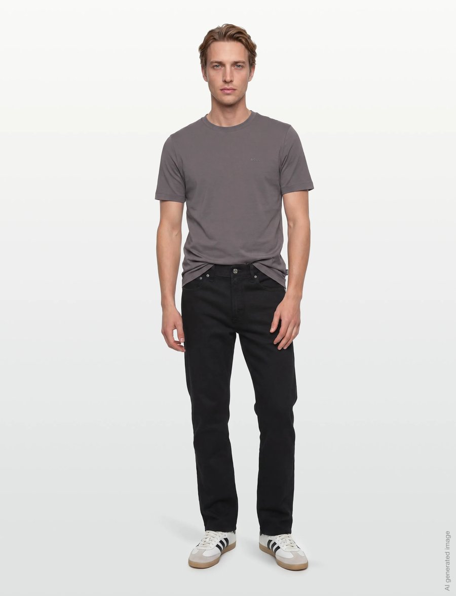 BOSS - Thompson 01 - kortærmede t-shirts - medium purple - 0